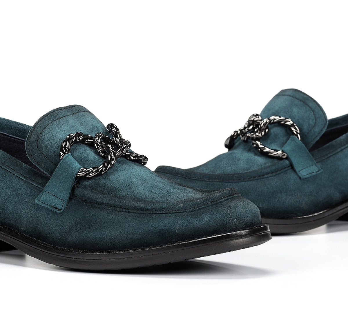 Dorking by Fluchos Harvard D9117 mocassins femme bleus