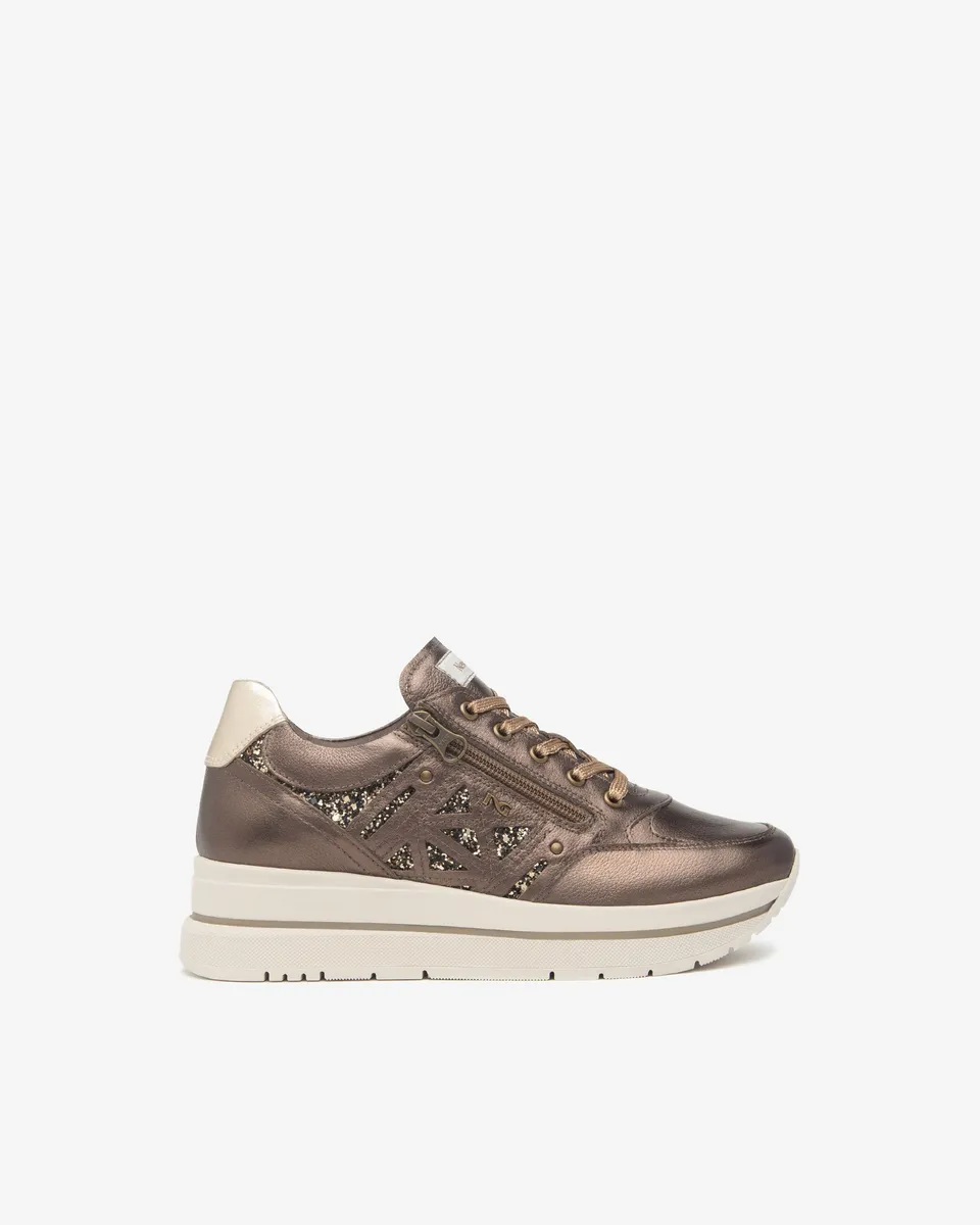 Nero Giardini Sneakers baskets femme cuir confort