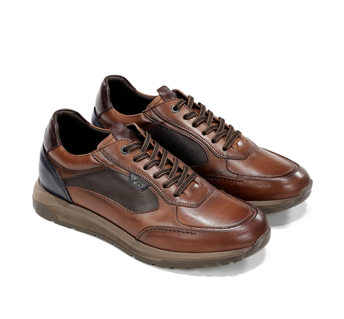 Fluchos Karter F2532 baskets marron homme cuir