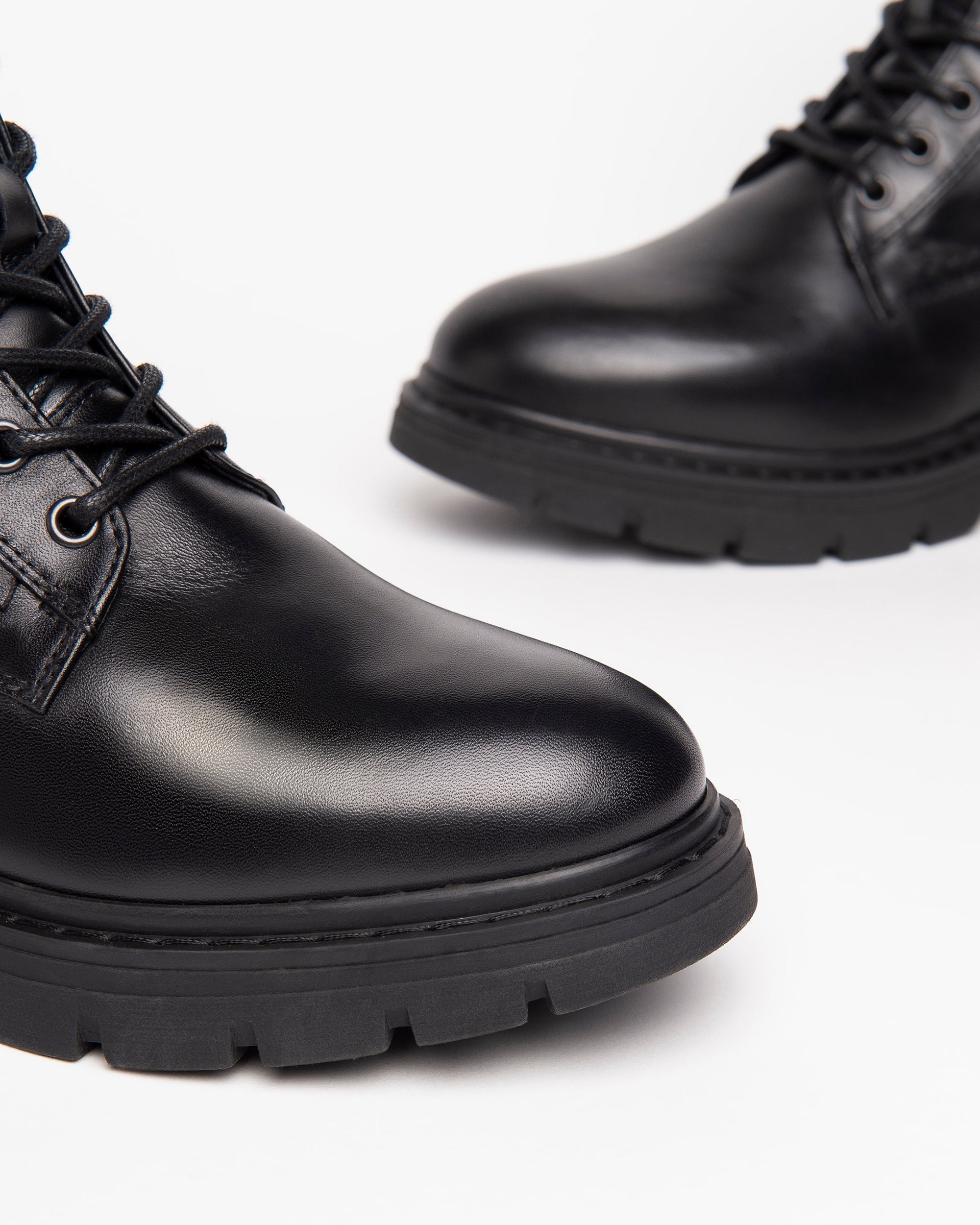 Nero Giardini Combat Boots rangers cuir femme