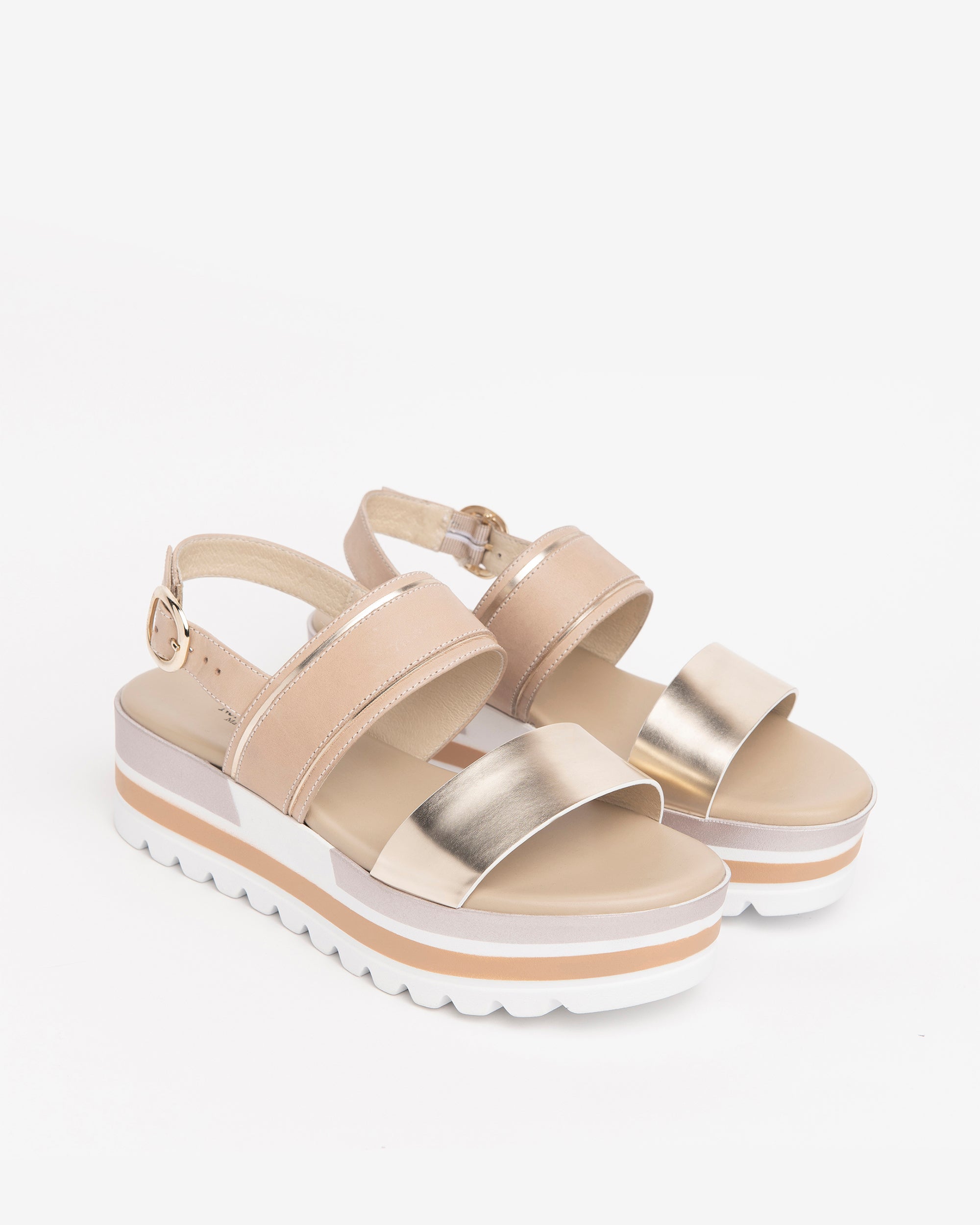 Nero Giardini Sandals sandales cuir tissu femme été