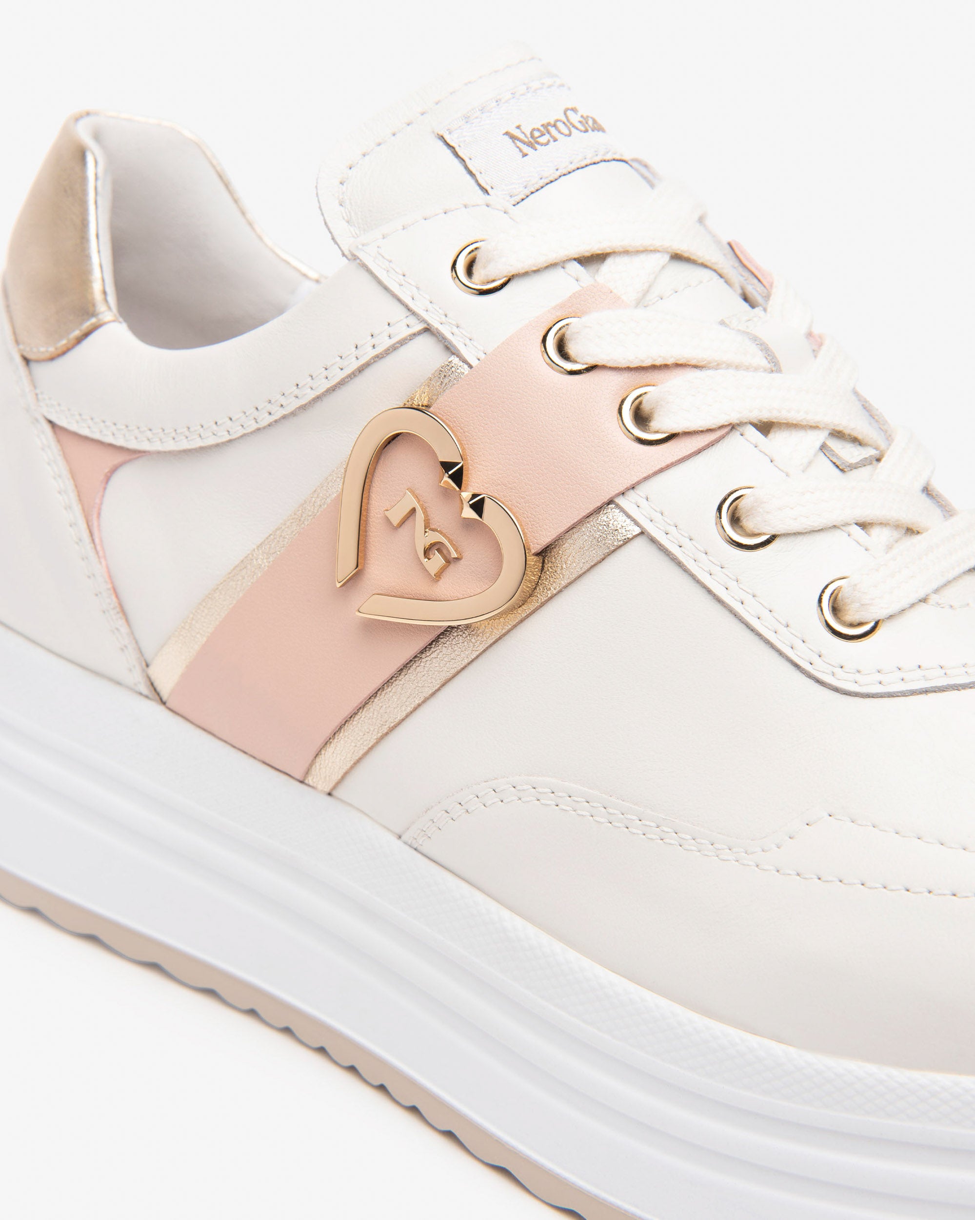 Nero Giardini Sneakers baskets cuir femme printemps