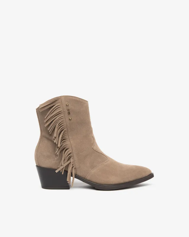 Nero Giardini Ankle Boots boots western daim femme franges