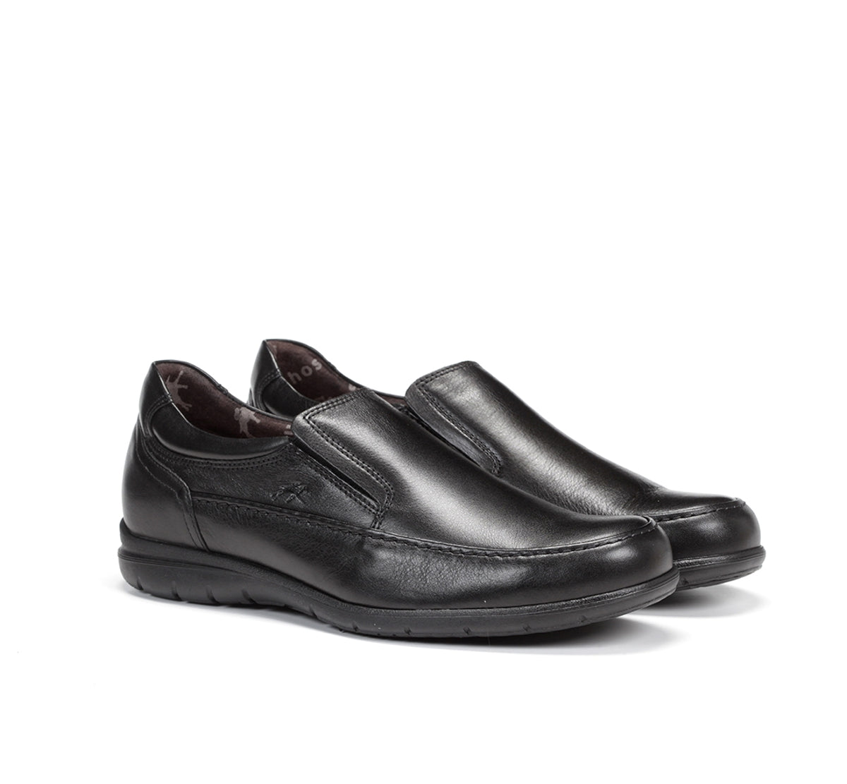 Fluchos Luca 8499 slip-on noir homme cuir