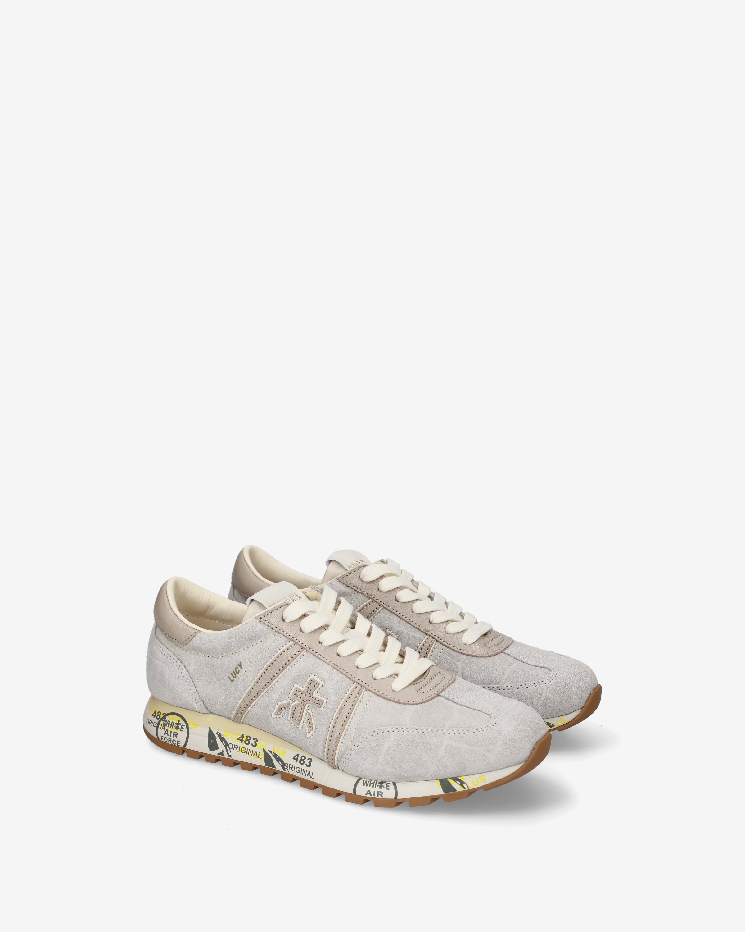 Premiata Lucyd 0.1 8414 baskets femme crème