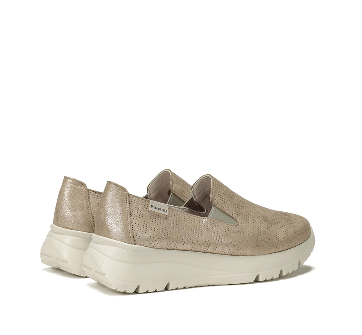 Fluchos Eira F1926 baskets femme doré confort