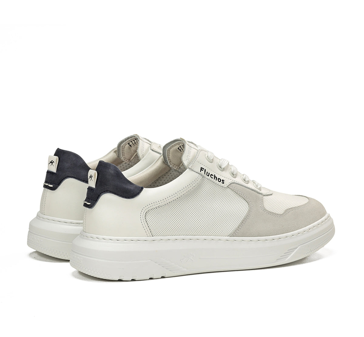 Fluchos Deportivos Boston F1970 baskets blanc homme
