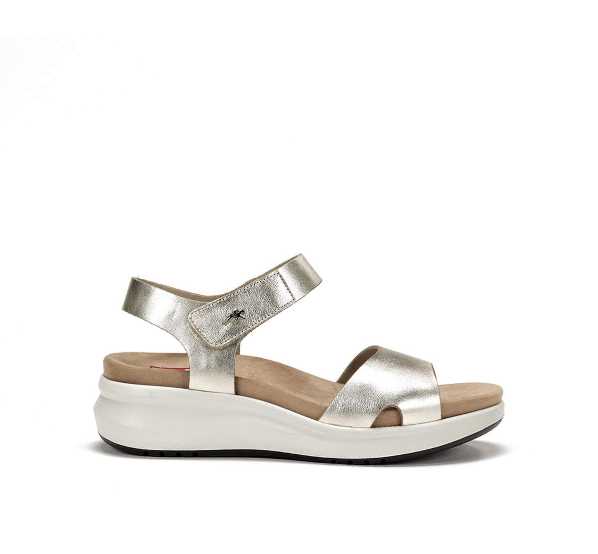 Fluchos Yagon F1475 sandale femme doree cuir