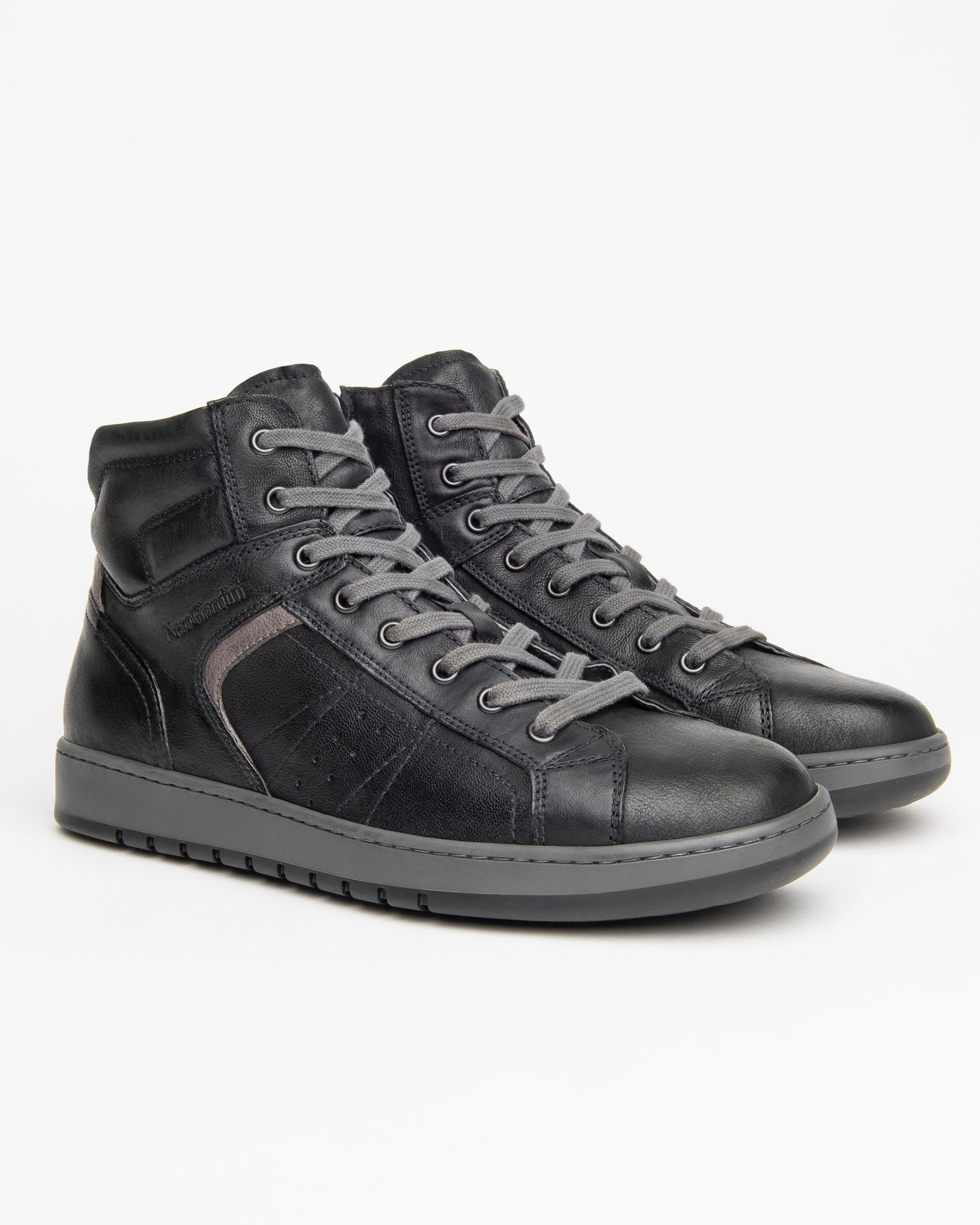 Nero Giardini Sneakers baskets montantes homme cuir
