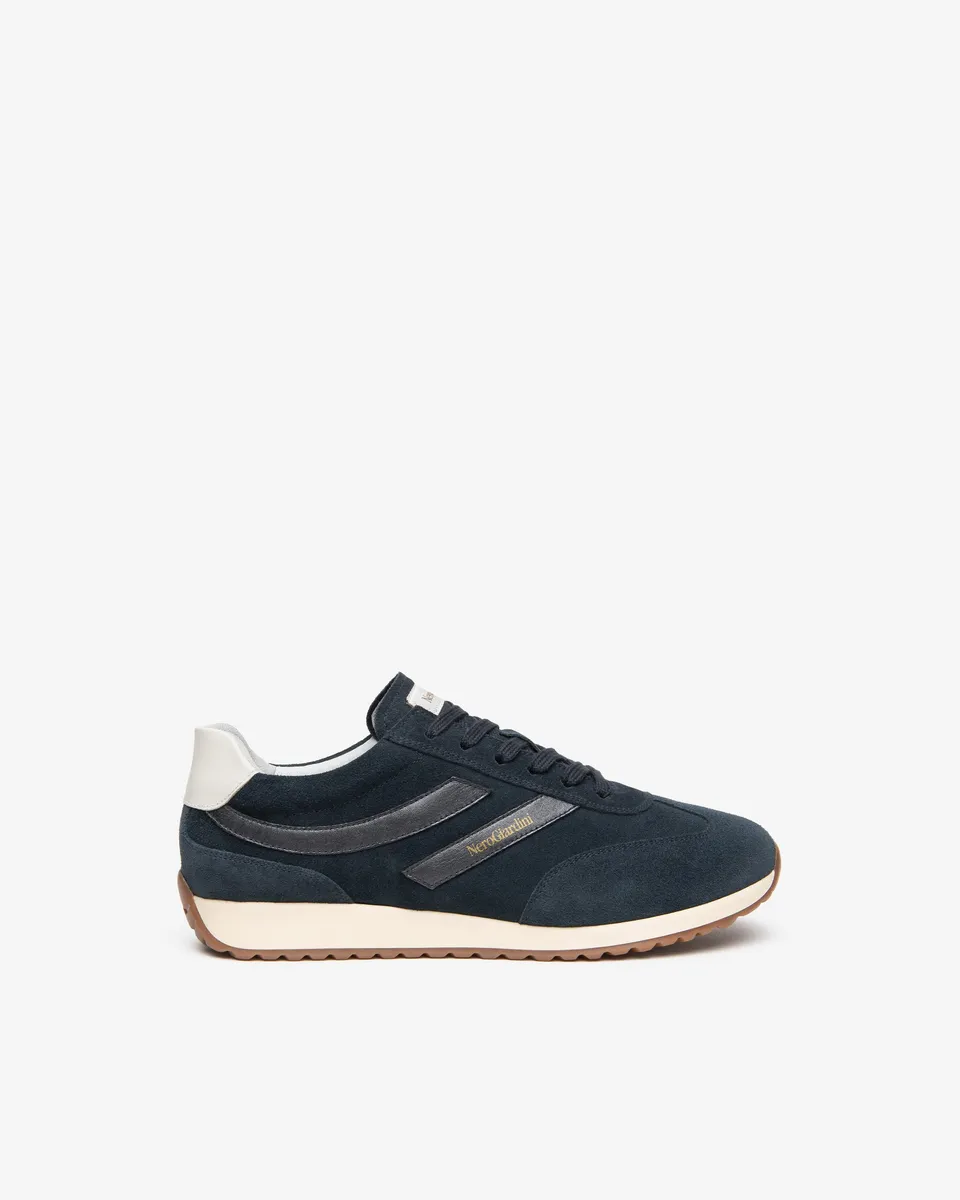 Nero Giardini basket daim cuir femme lacets confort