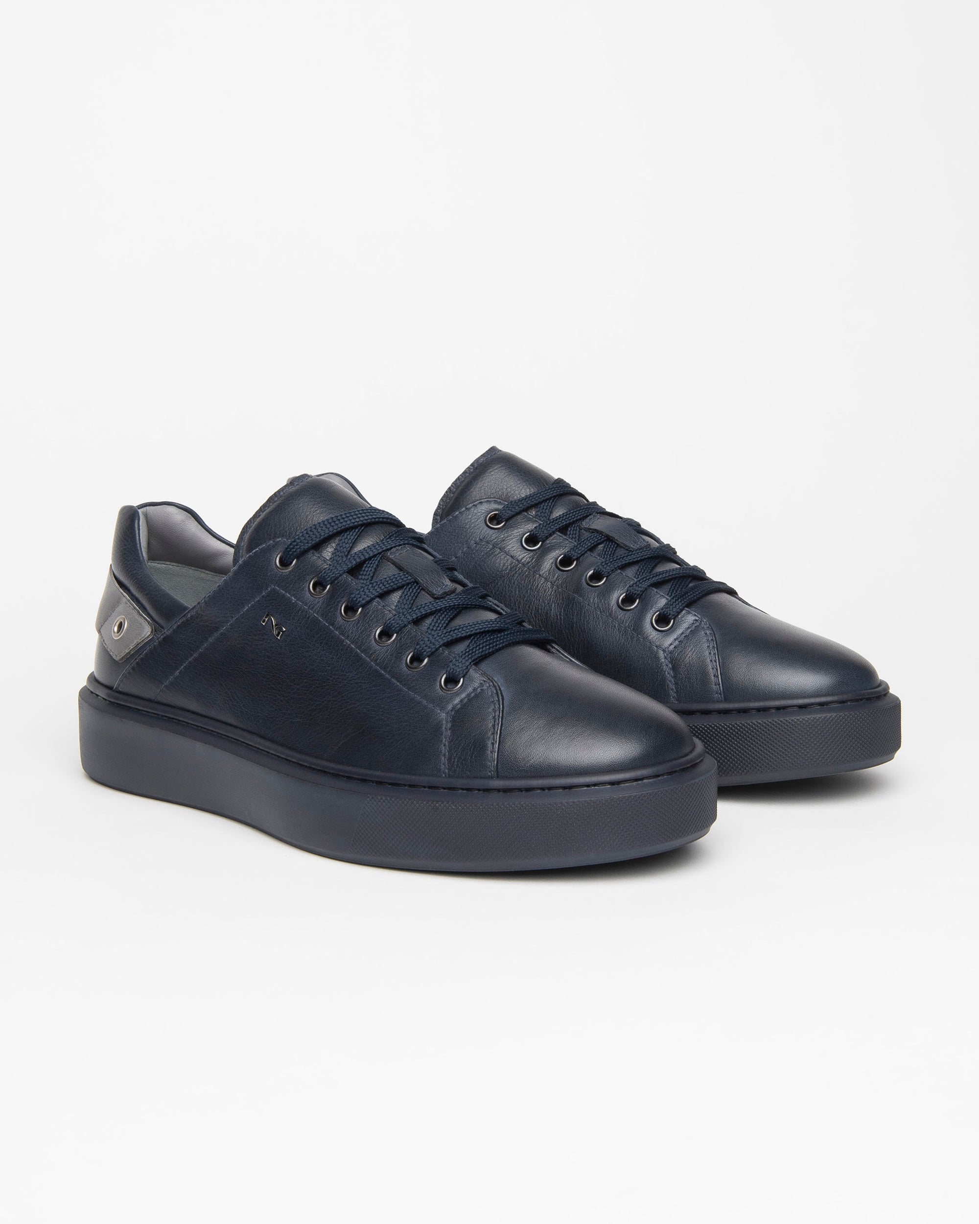 Nero Giardini Sneakers Baskets Cuir Homme Semelle EVA 4 cm
