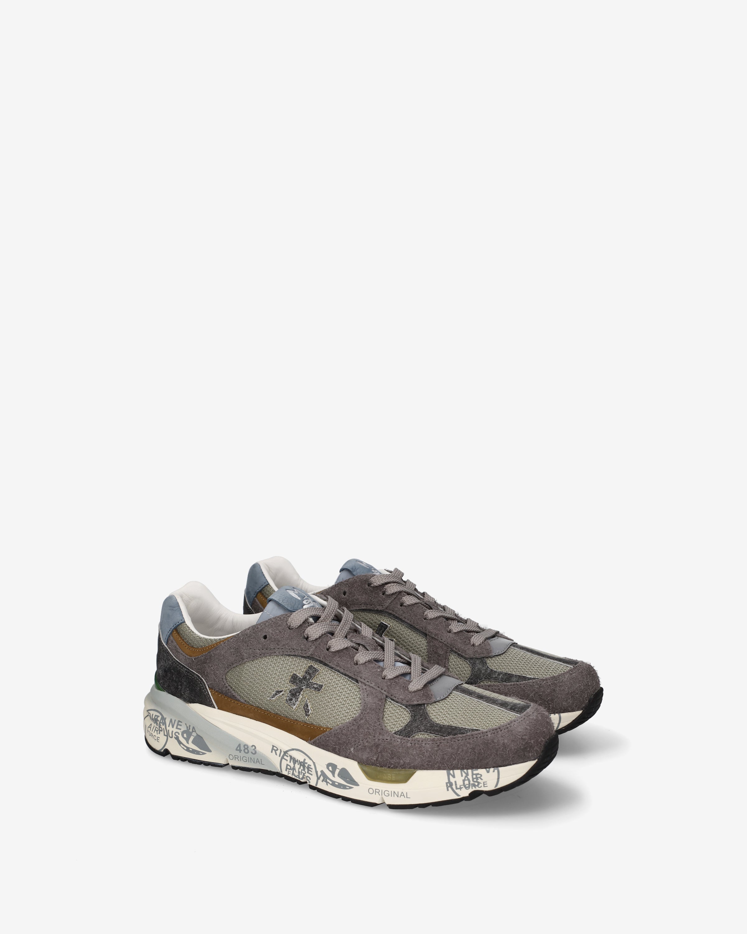 Premiata Mase25 8691 sneakers gris daim pointure 42