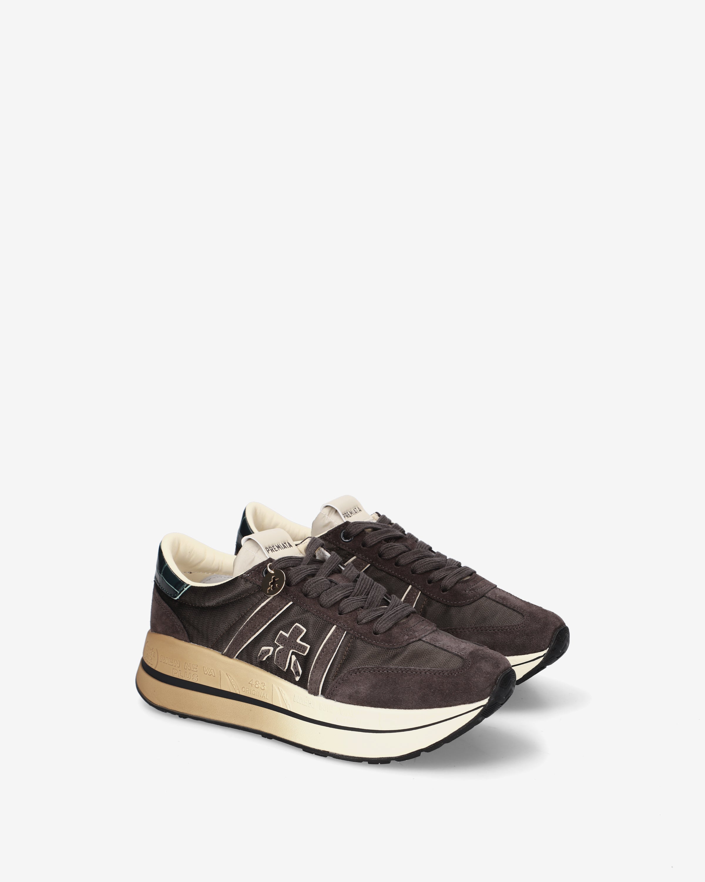 Premiata Bethcoin 8505 sneakers cuir plateforme femme