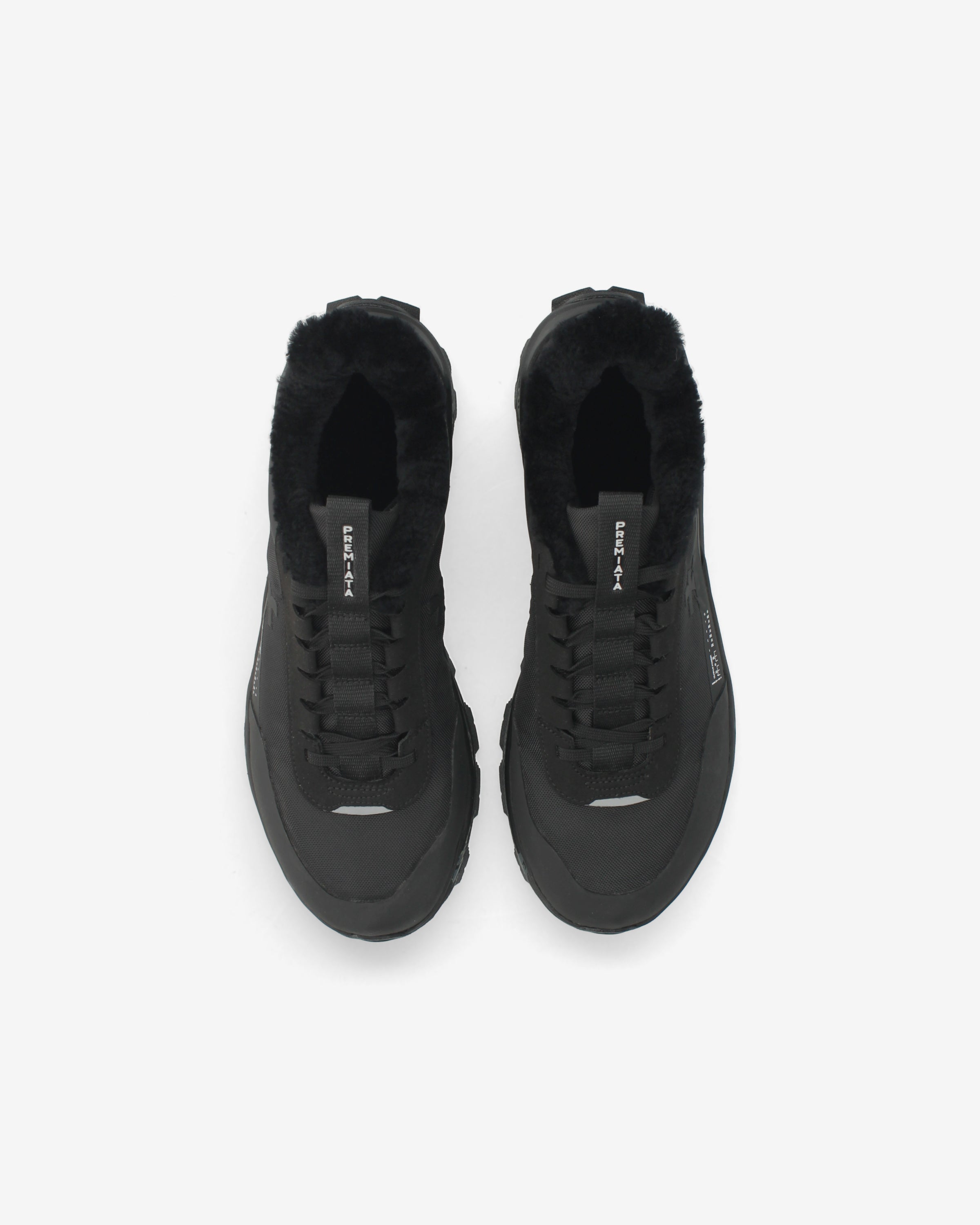 Premiata Devin 503m sneakers noires fourrure Vibram