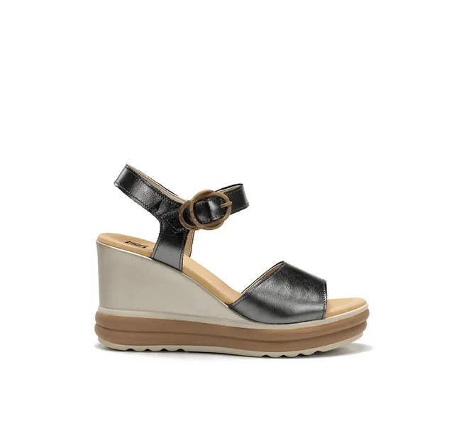 Dorking Diane D9696 sandale gris femme talon
