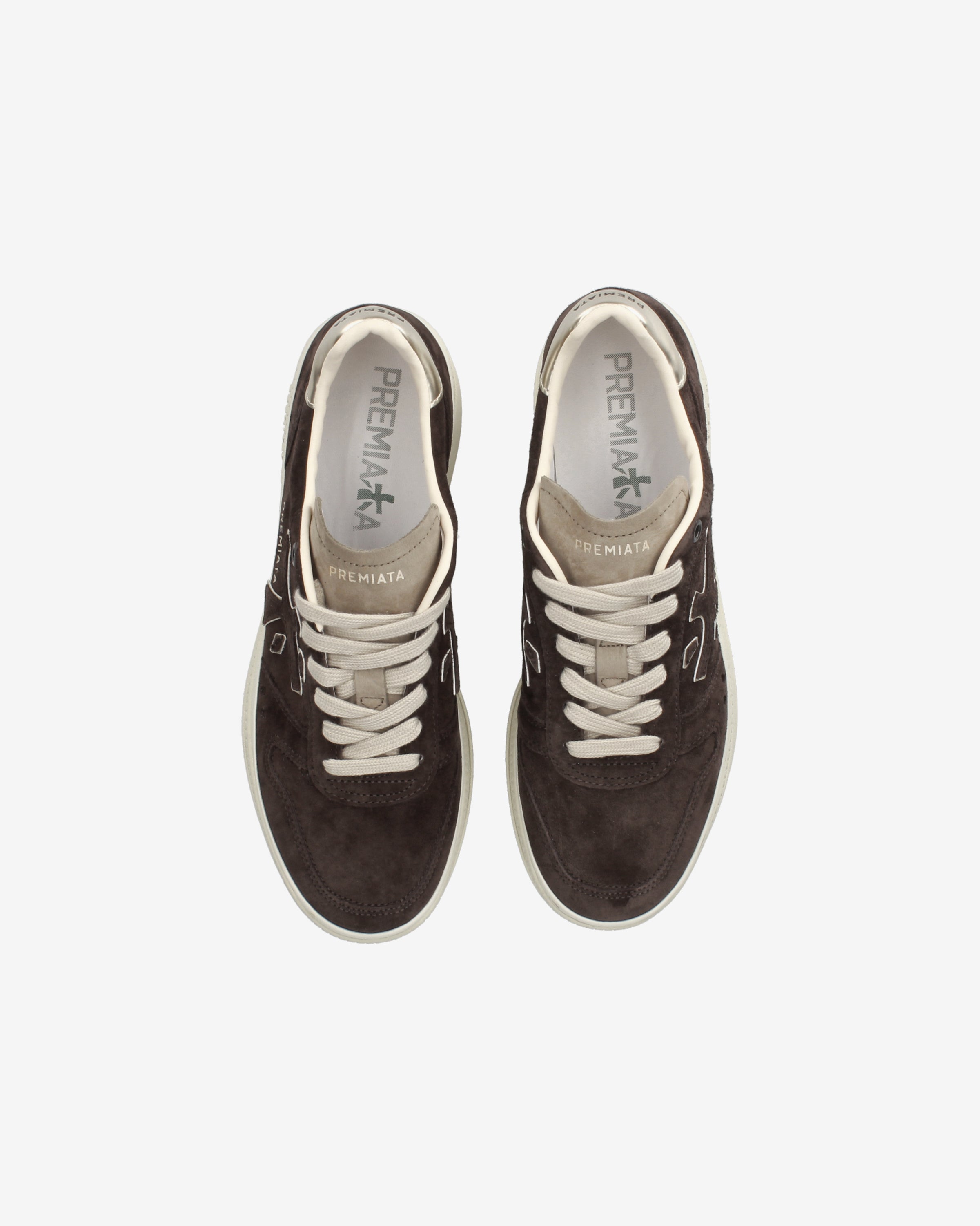 Premiata Micol 7894 Basket Daim Marron Femme