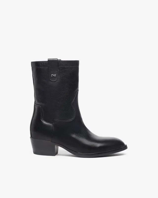 Nero Giardini Ankle Boots bottines cuir femme noir