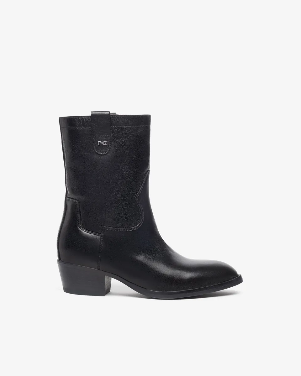 Nero Giardini Ankle Boots bottines cuir femme noir