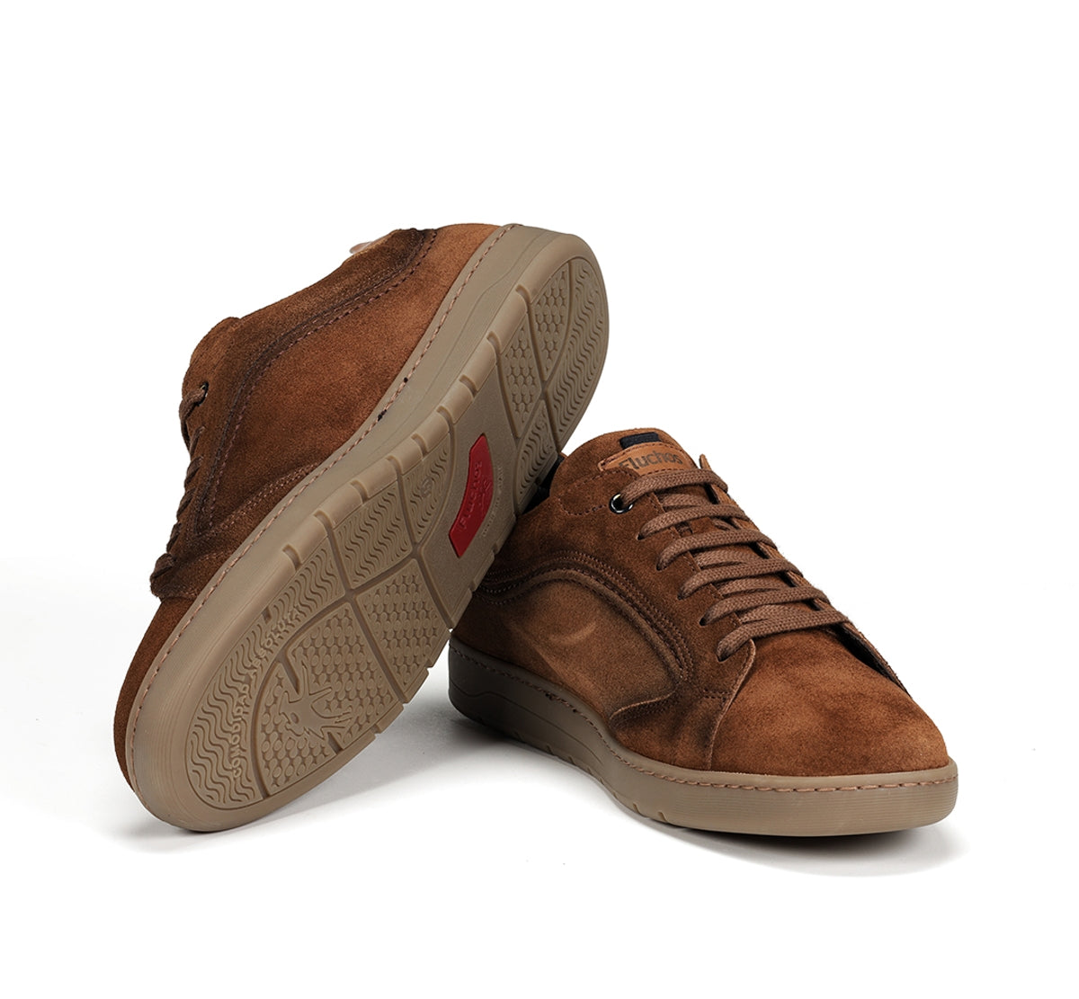 Fluchos Leo F1721 chaussure marron homme gomme