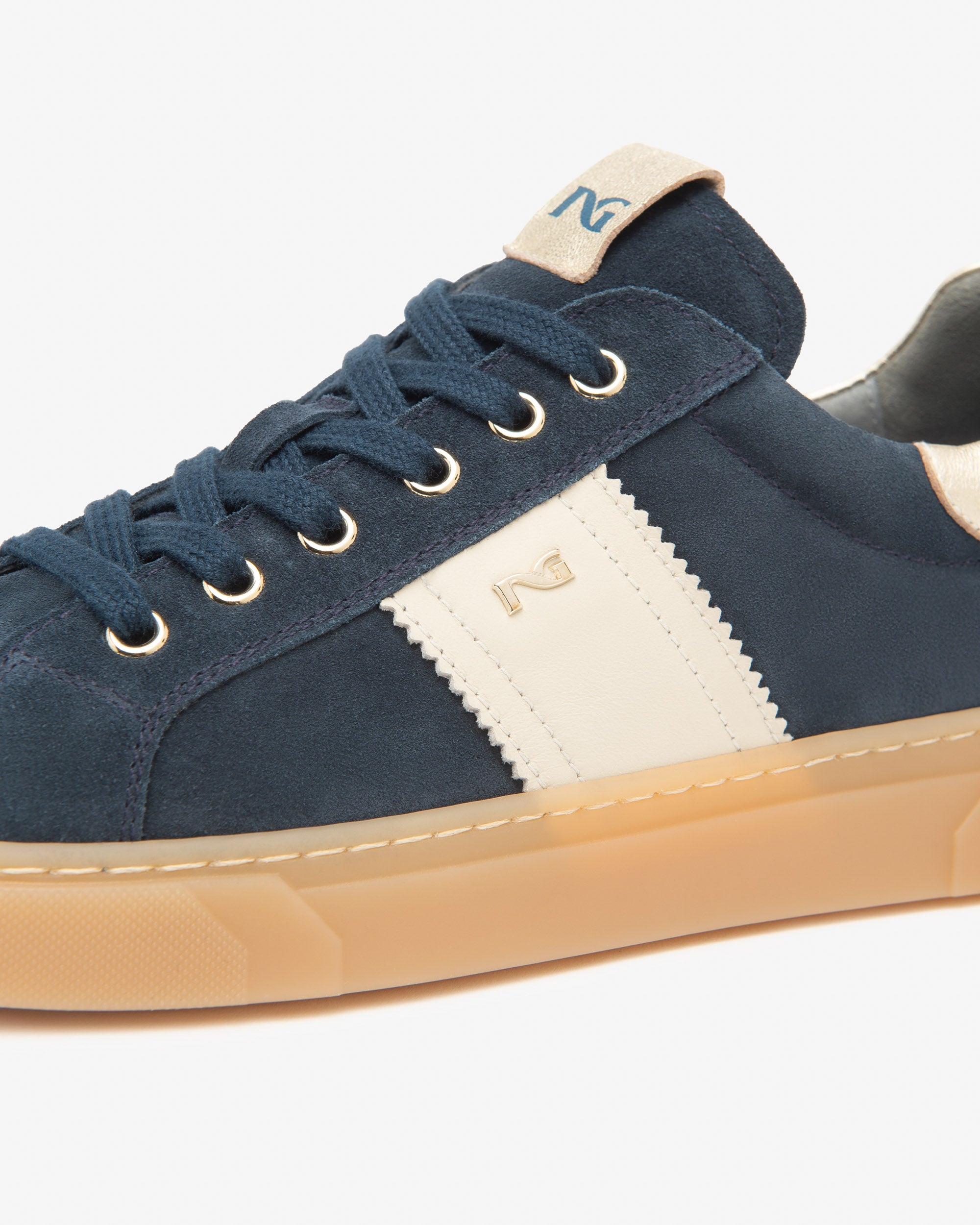Nero Giardini Sneakers baskets femme cuir daim
