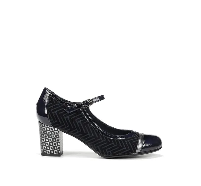 Fluchos Dorking Rodin D8669 bottine femme bleu cuir