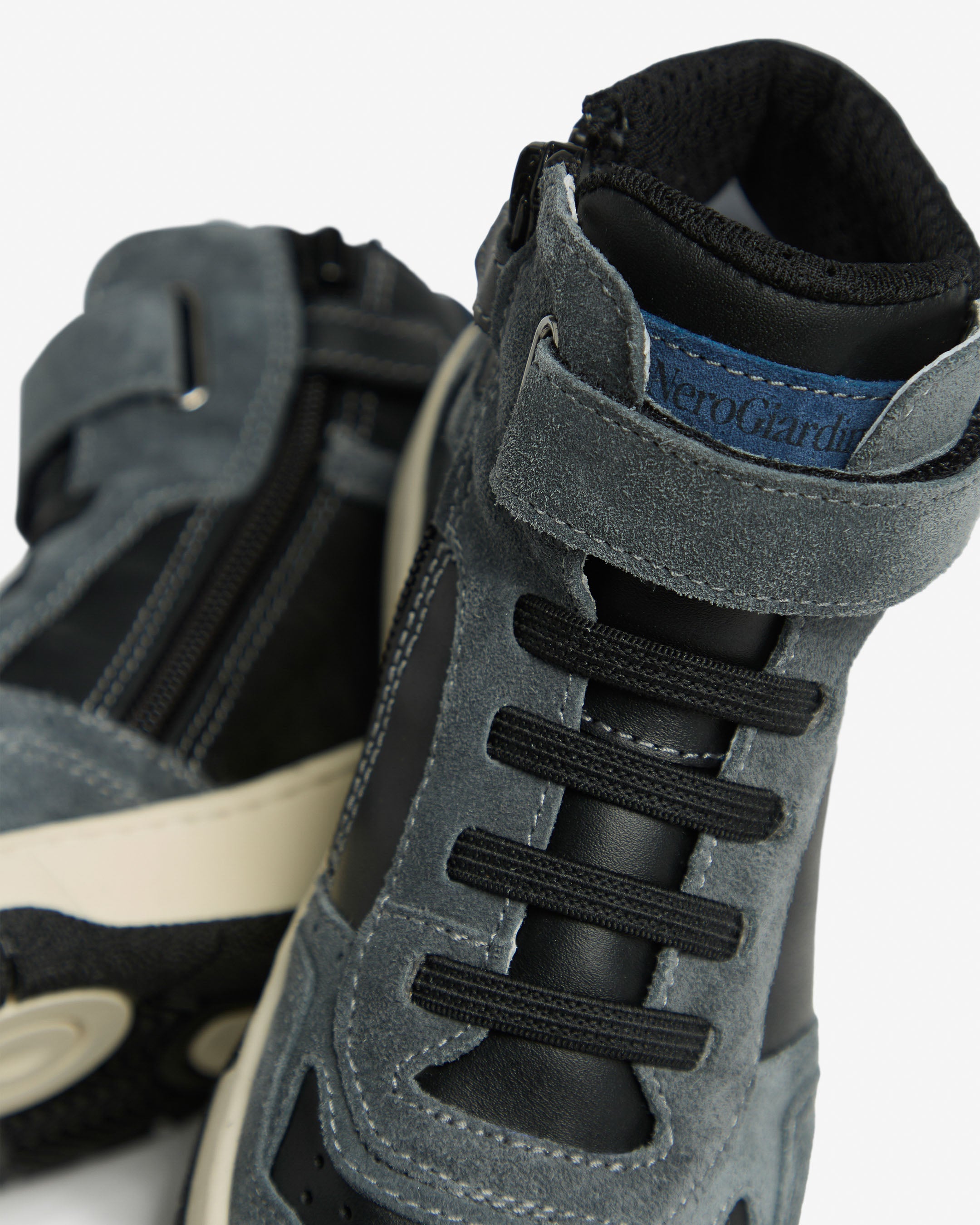 Nero Giardini Sneakers Baskets Garçon Cuir Daim 31-39