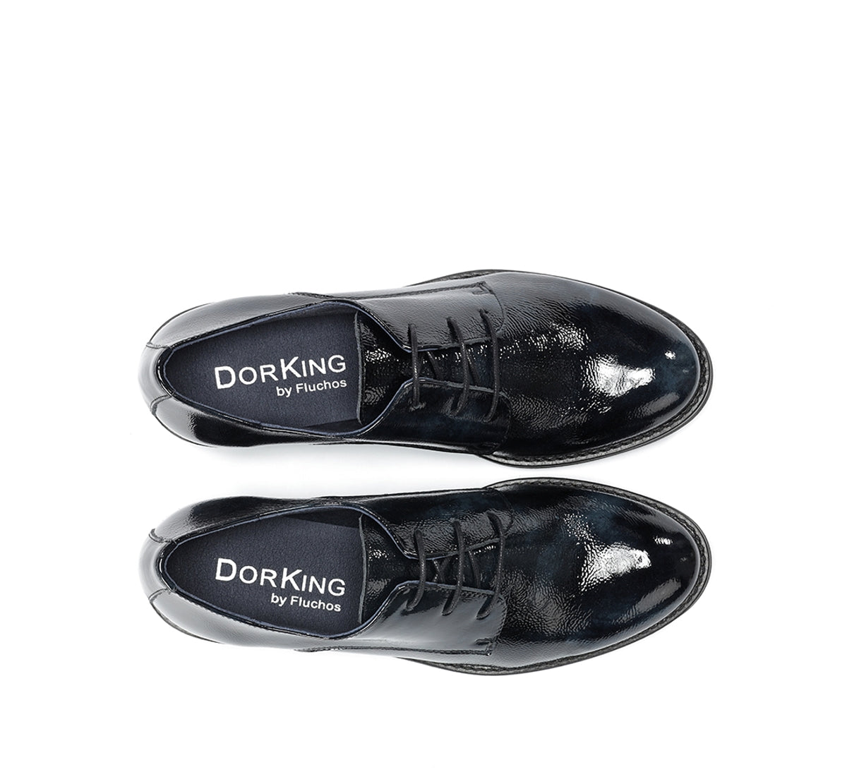 Dorking Harvard D8346 chaussure bleue femme confort