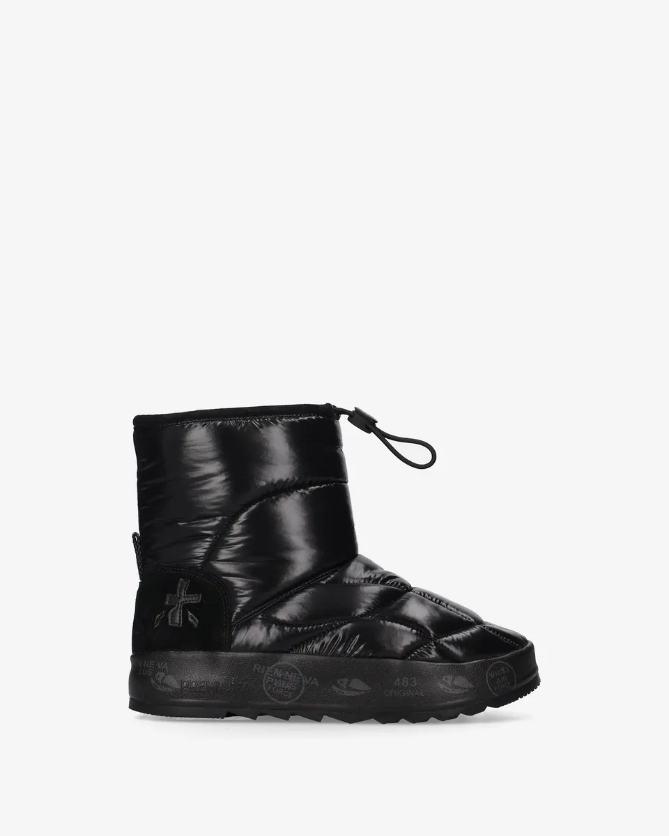 Premiata MidPuffyd 8688 boots noires matelassées