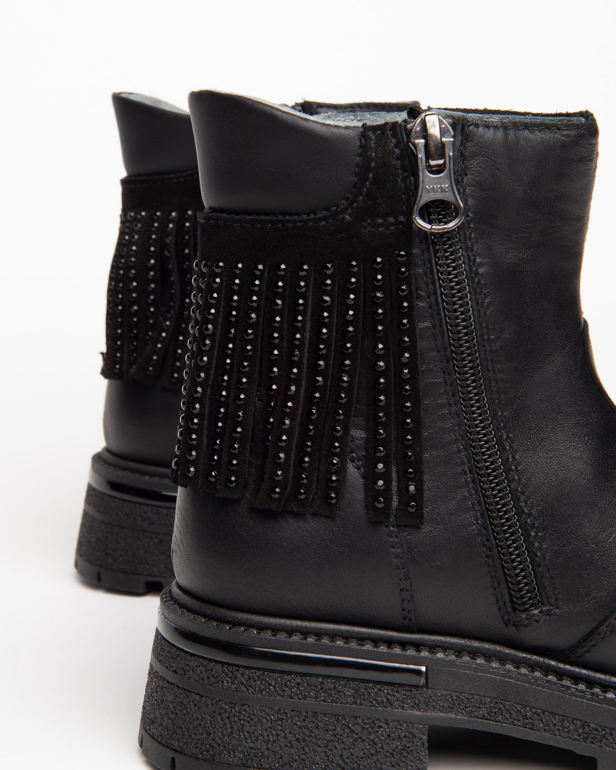 Nero Giardini Ankle Boots Bottines Cuir Fille Franges