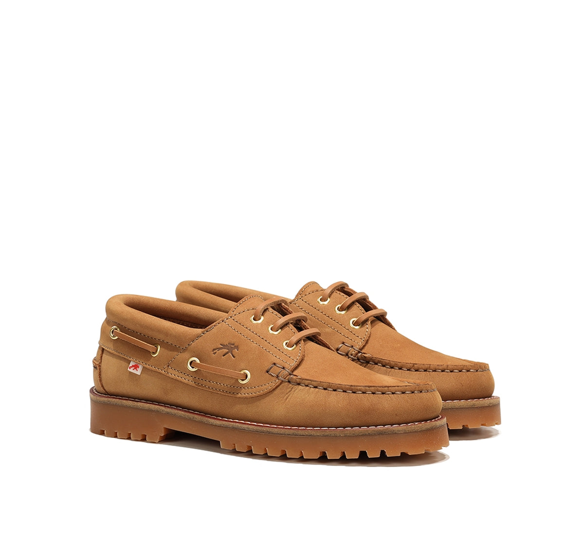 Fluchos Scott F0053 chaussures bateau femme marron