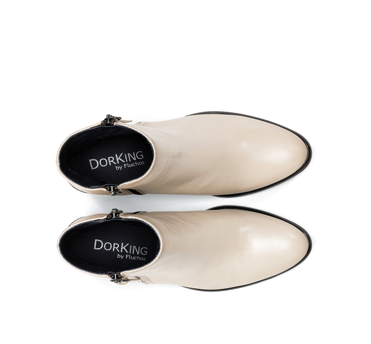Dorking Lexi D8606 bottines femme blanc ville