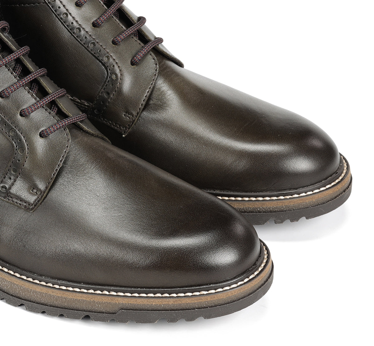 Fluchos Buggy F2321 bottines vert homme cuir