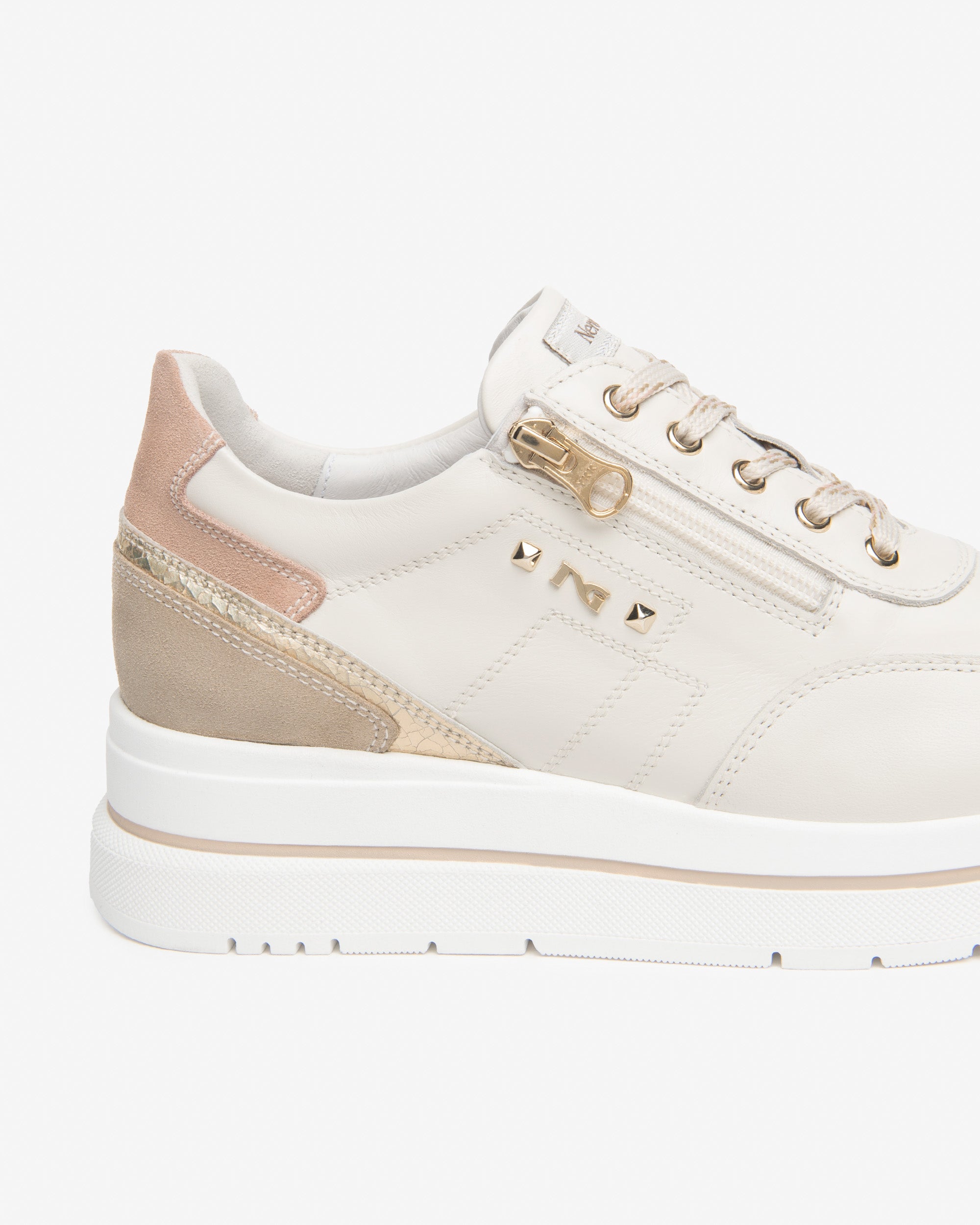 Nero Giardini Sneakers baskets cuir daim femme