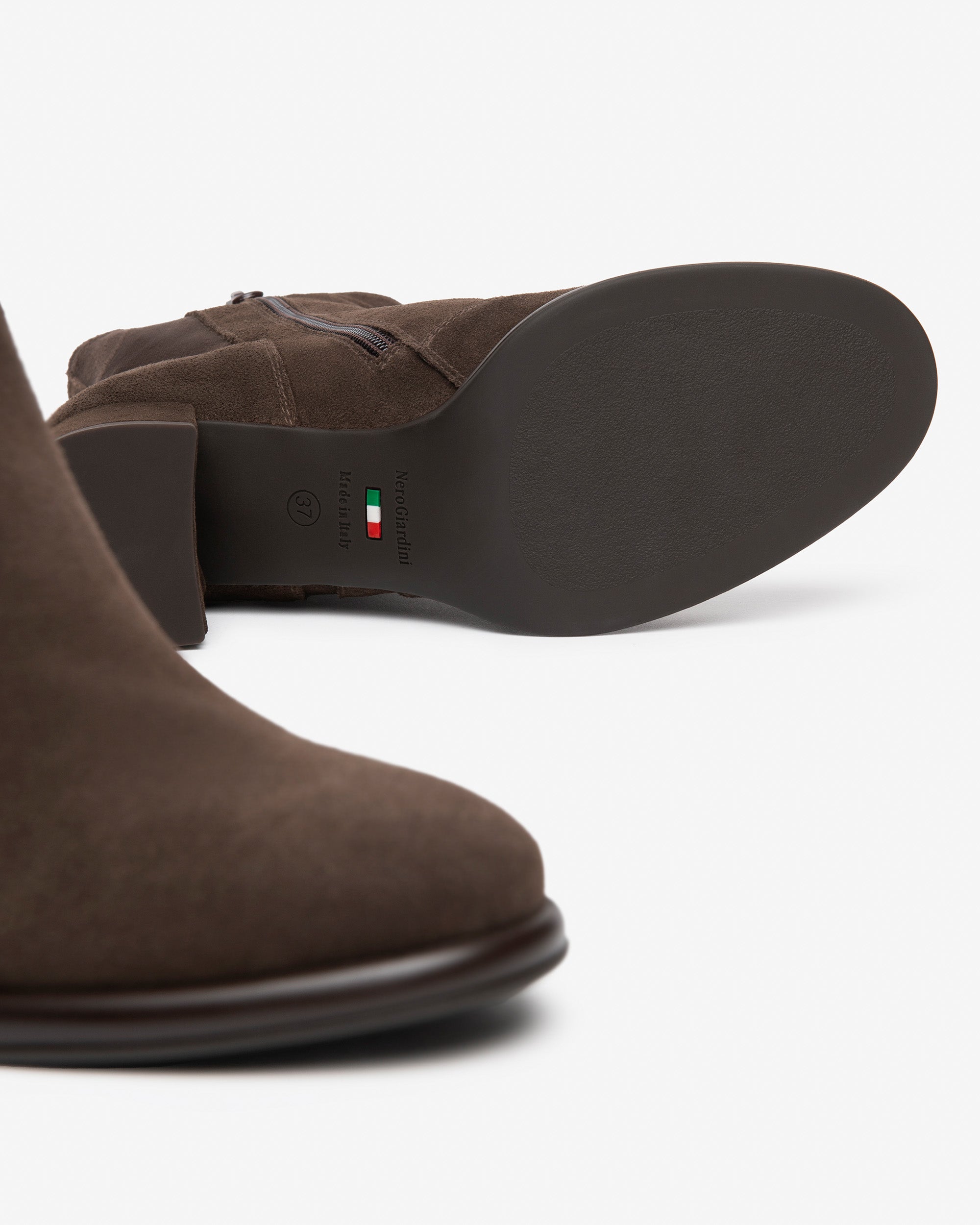 Nero Giardini Ankle Booties bottines daim femme talon
