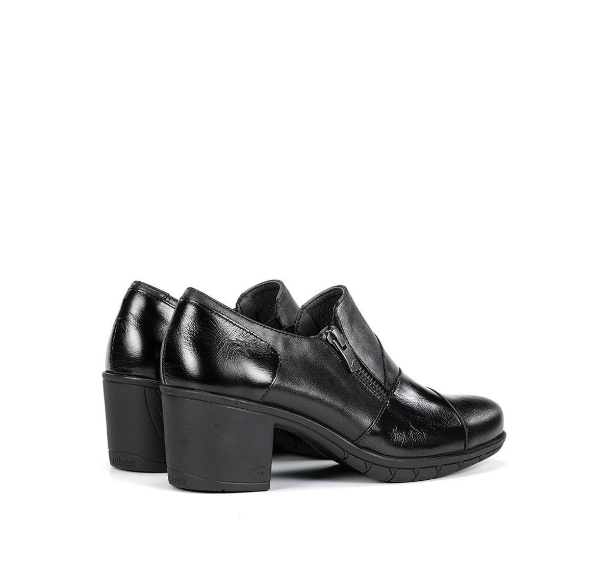 Fluchos Nydia F1802 slip on noir femme cuir