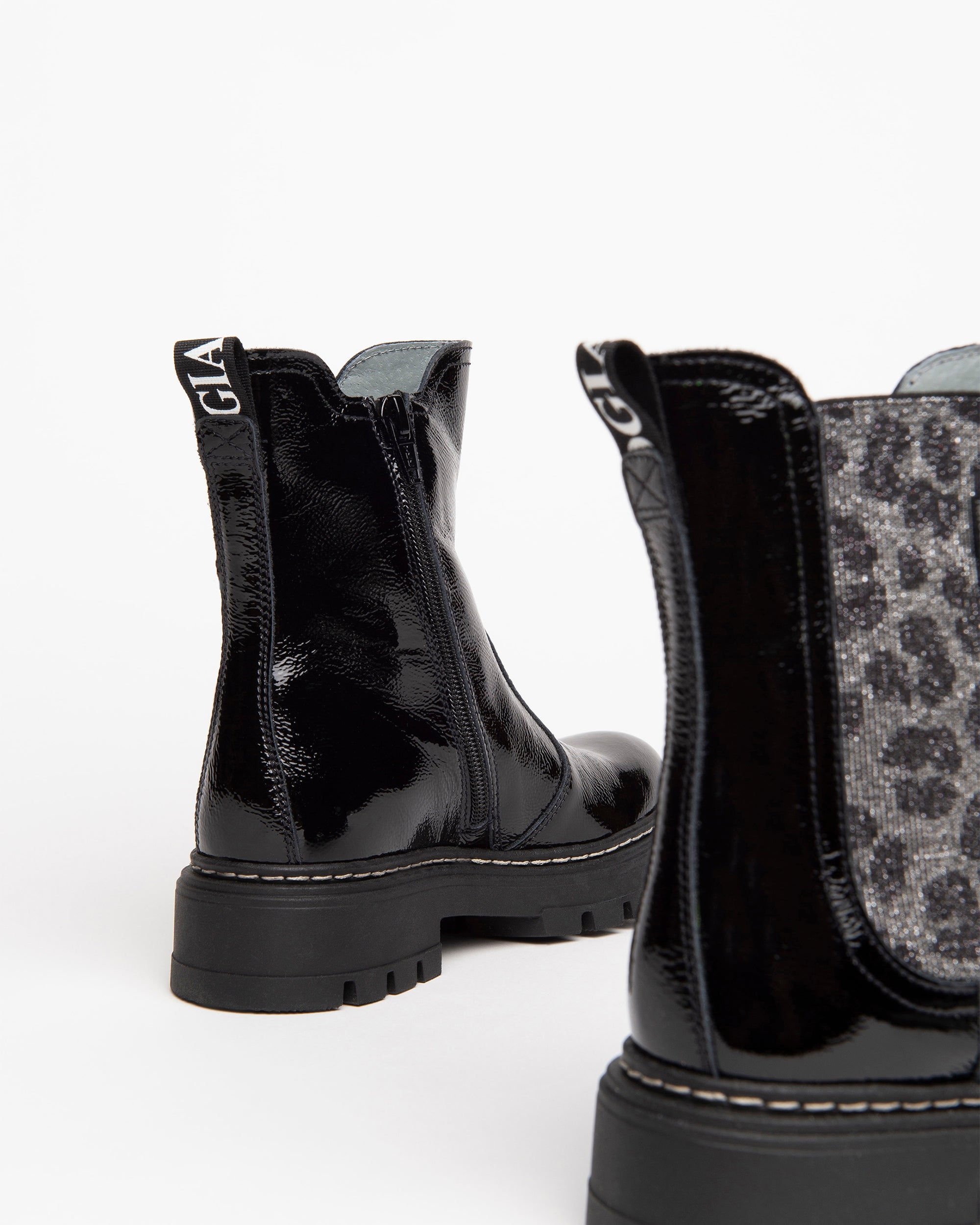 Nero Giardini Ankle Boots bottines fille vernis imprimé animal