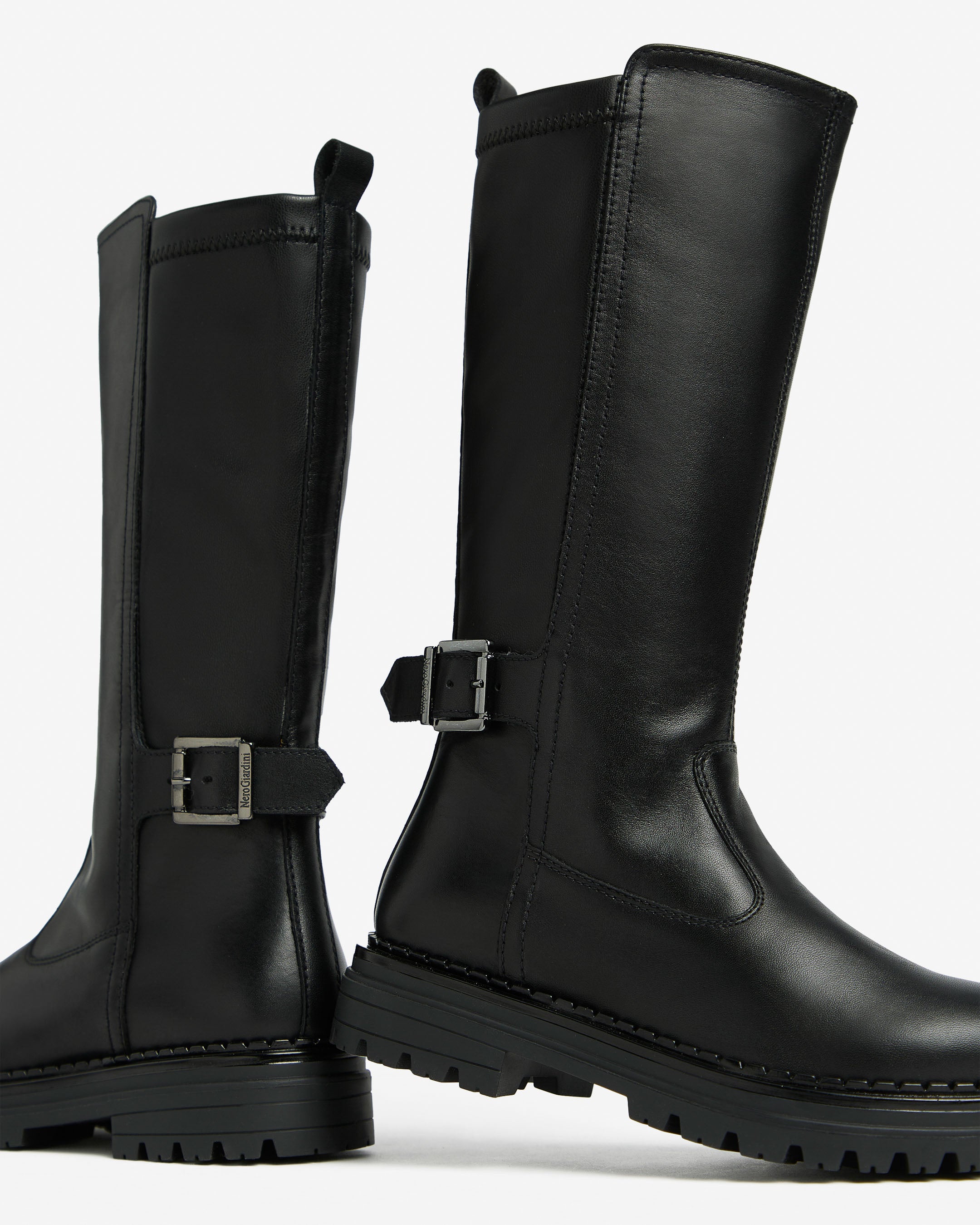 Nero Giardini Boots bottes fille cuir technique 31-39