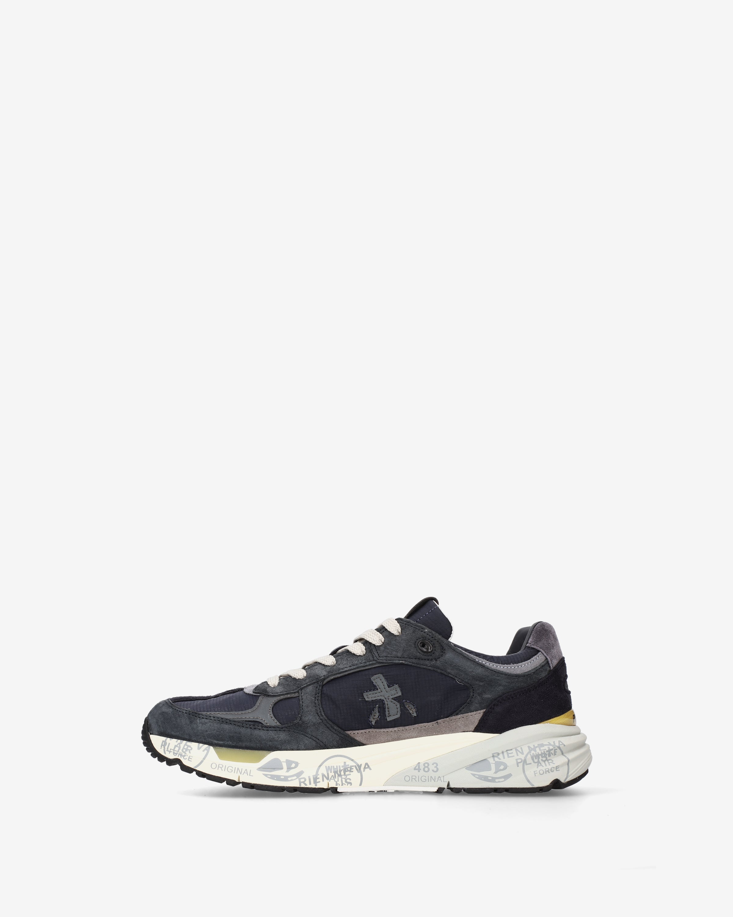 Premiata Mase 25 8428 sneakers daim bleu nuit