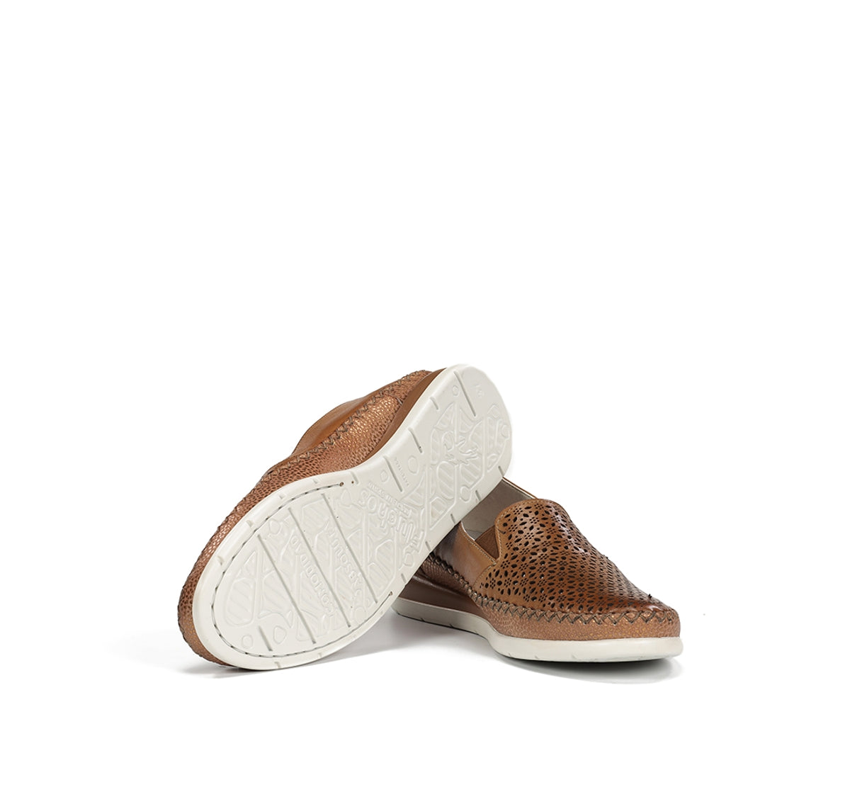 Fluchos Sella F2144 slip on femme marron compensé