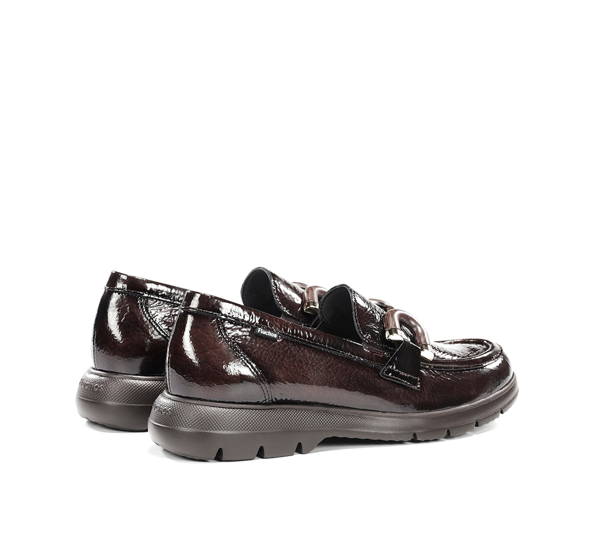 Fluchos Gladis F2514 mocassin marron femme cuir