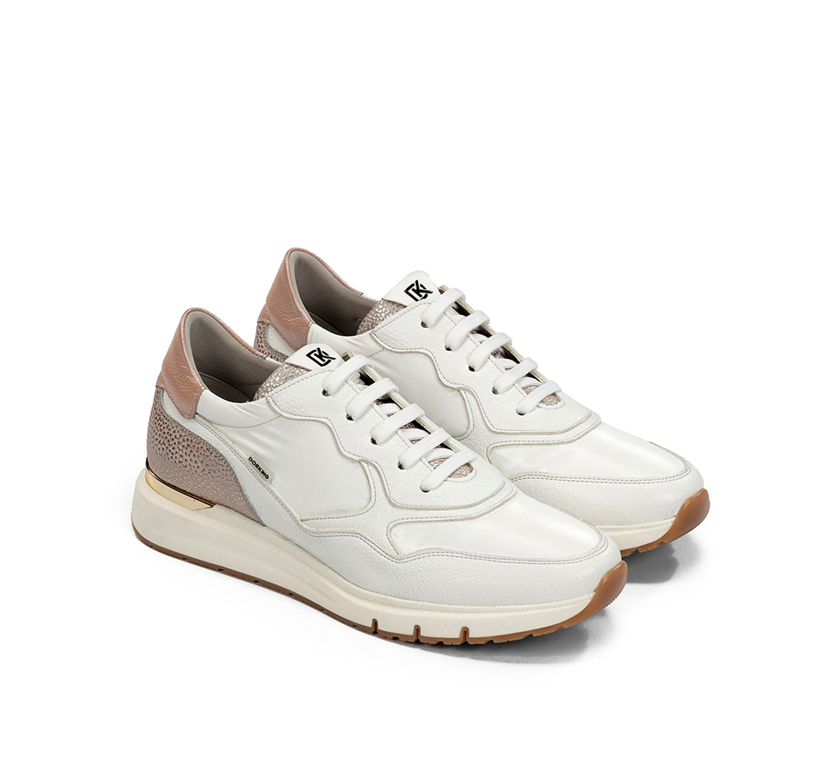 Dorking Serena D9049 baskets femme blanc confort