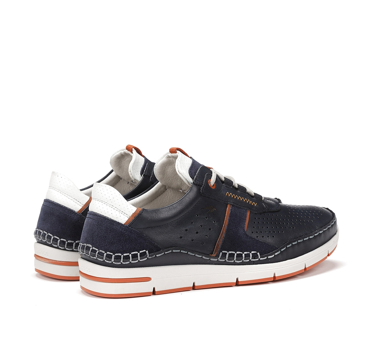 Fluchos Yannic F1442 baskets homme bleues lacets