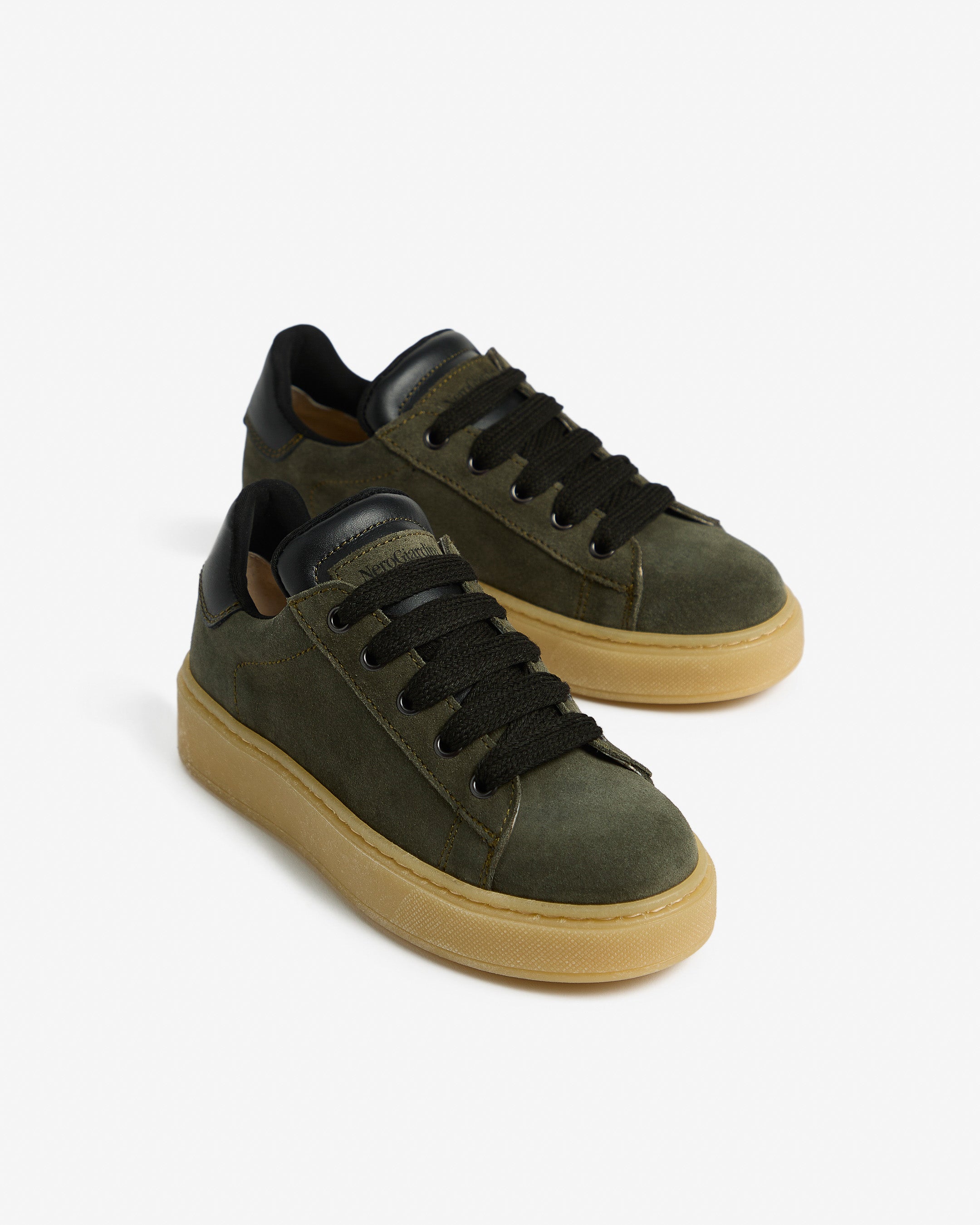 Nero Giardini Sneakers baskets ado cuir daim pointure 35