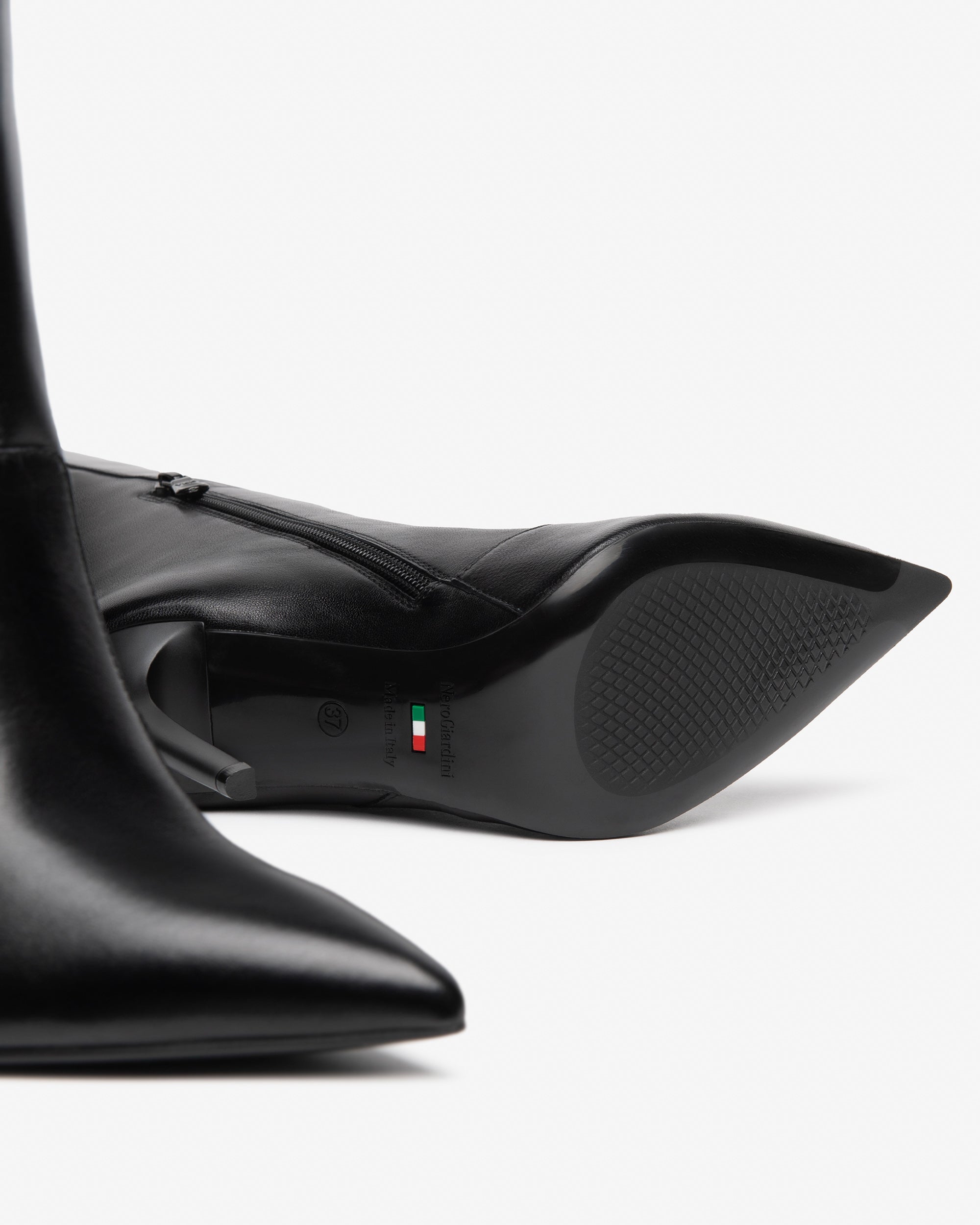 Nero Giardini Boots bottes cuir talon 95 mm