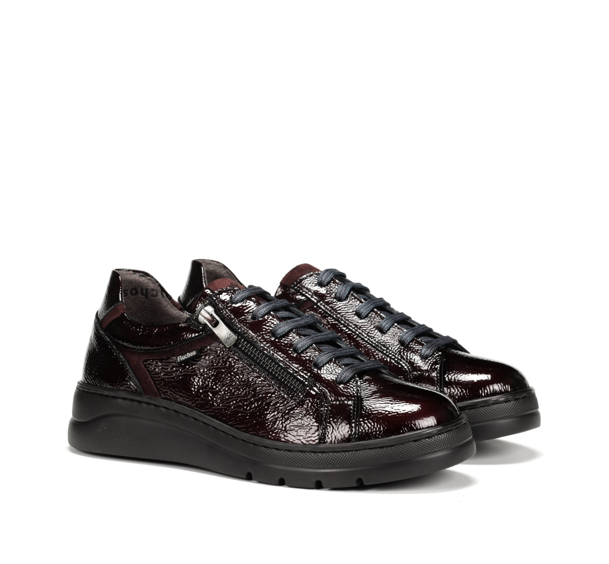 Fluchos Pompas F1666 baskets femme bordeaux léger