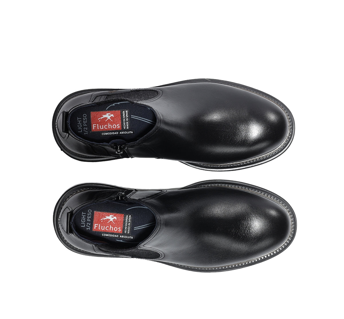 Fluchos Lincon F2057 bottine homme noir cuir