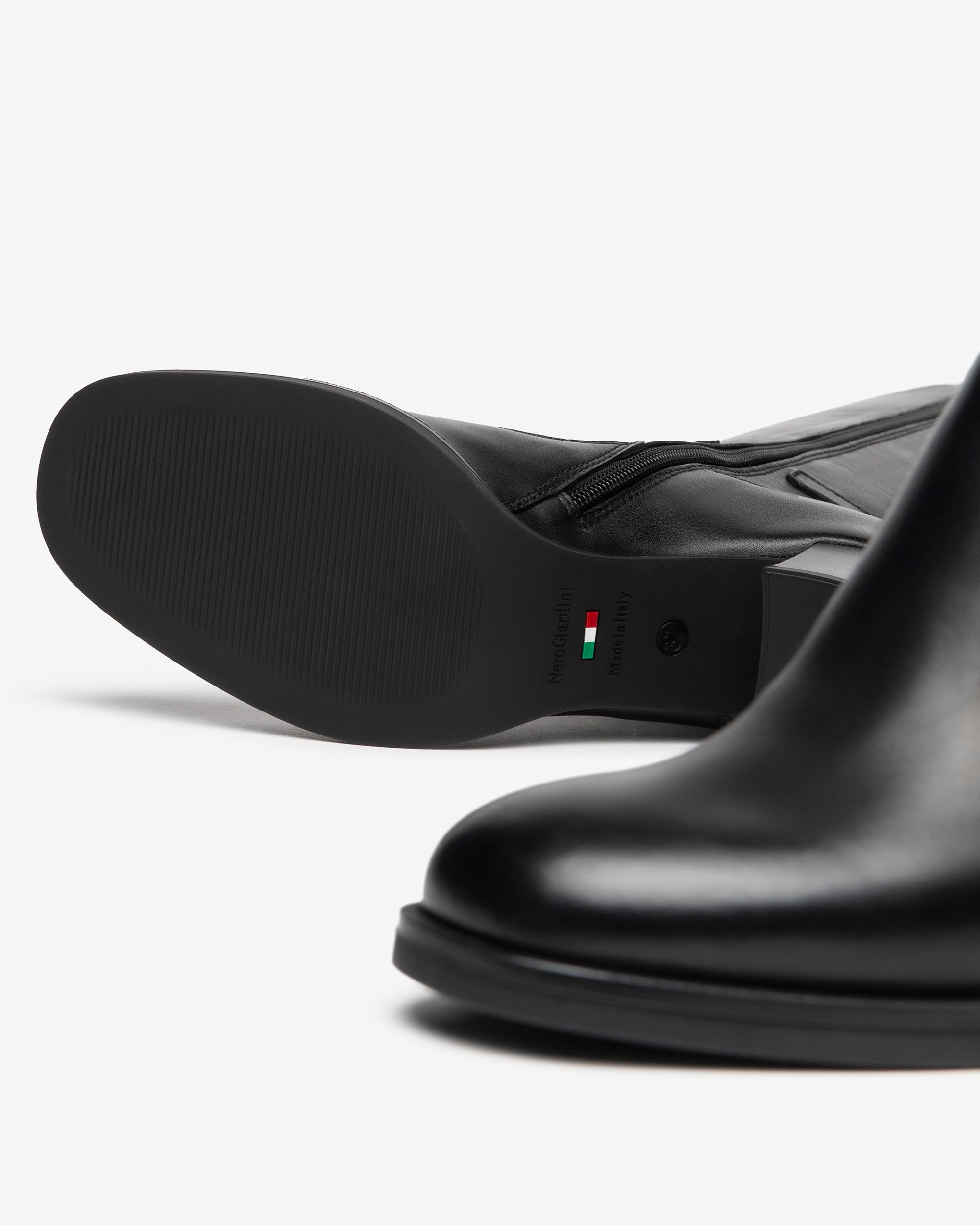 Nero Giardini Boots bottes cuir femme pointure 38