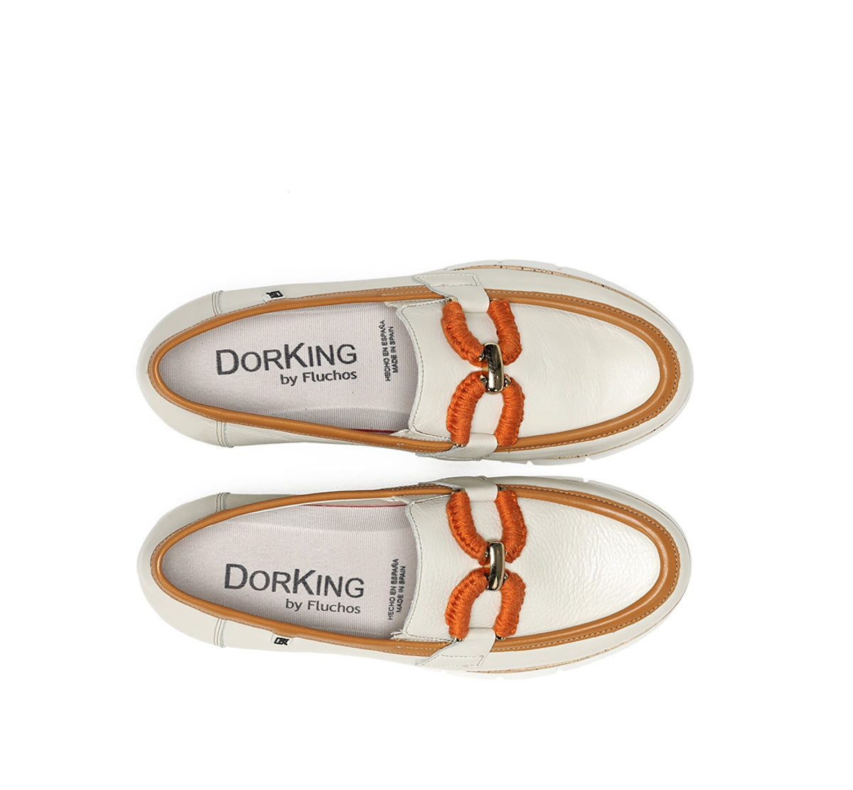 Dorking India D9298 mocassins taupe femme