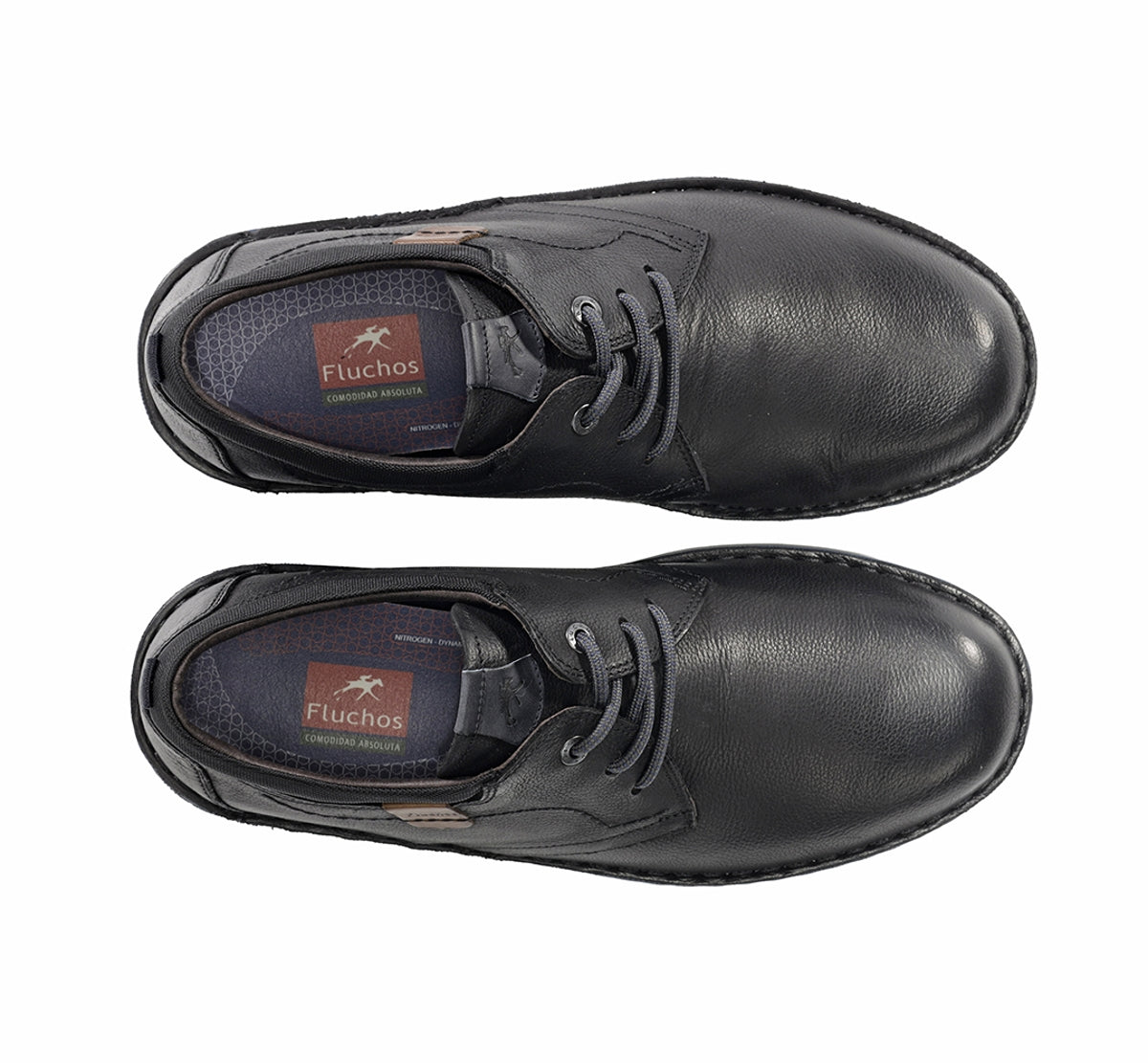 Fluchos Alvin F2526 chaussures noir homme lacets