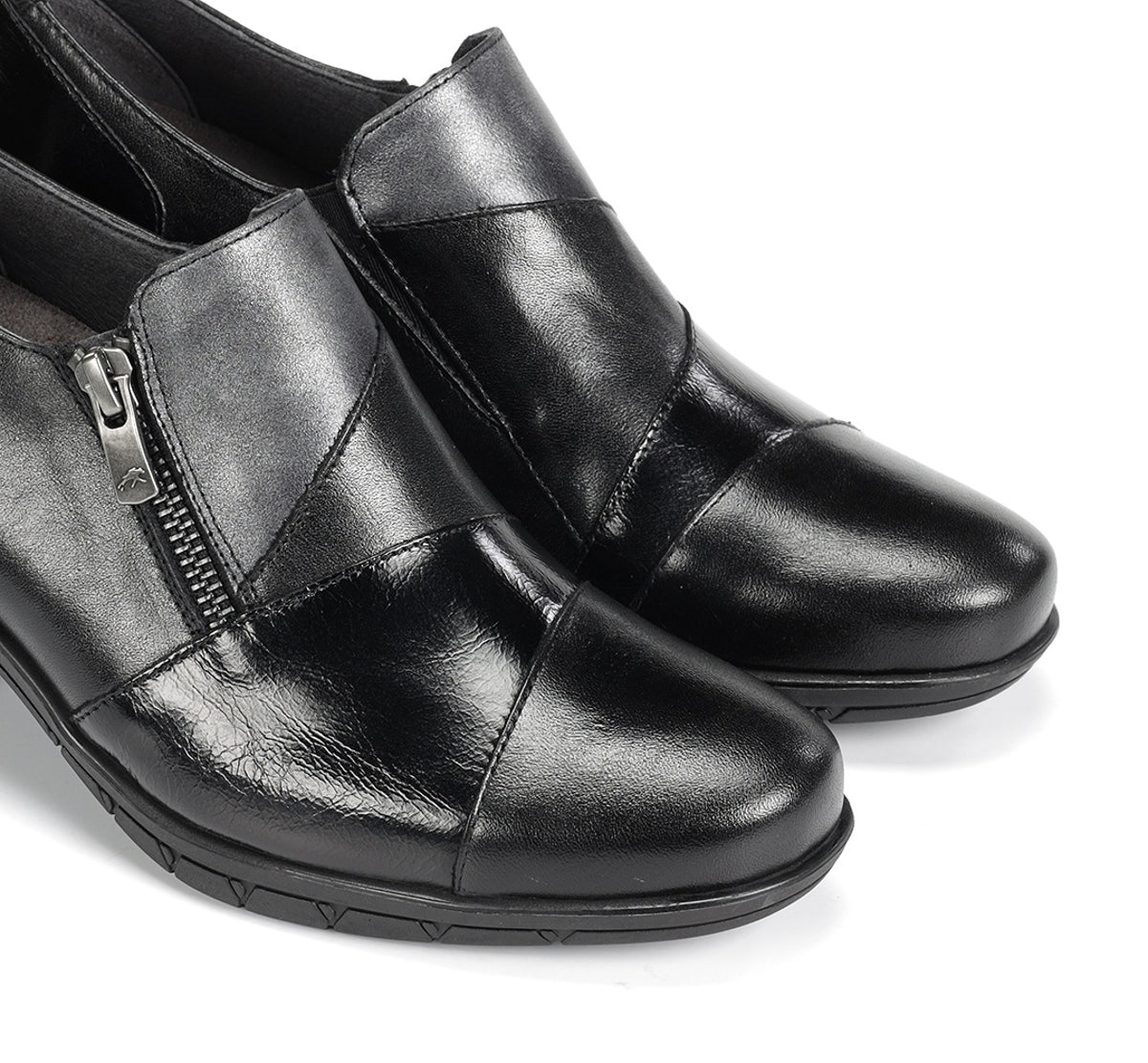 Fluchos Nydia F1802 slip on noir femme cuir
